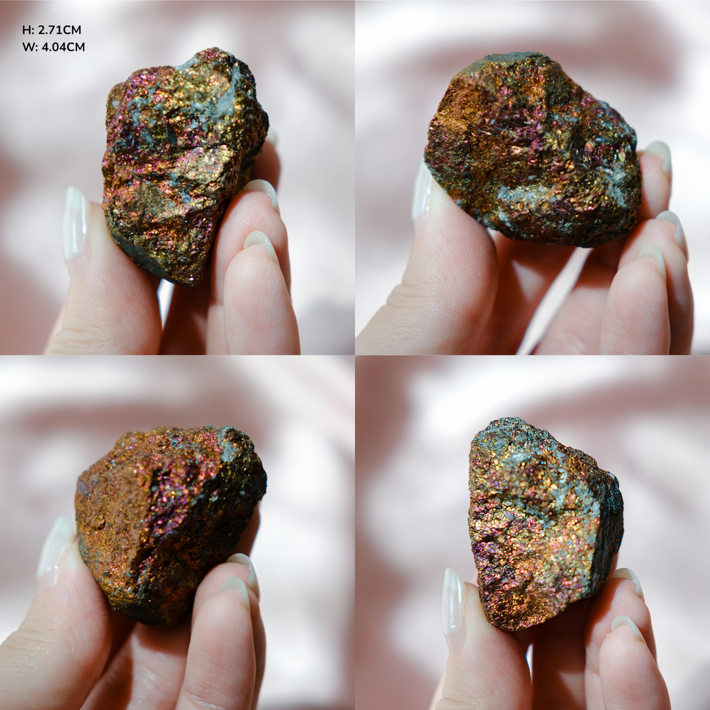 Chalcopyrite or Peacock's Ore Specimen