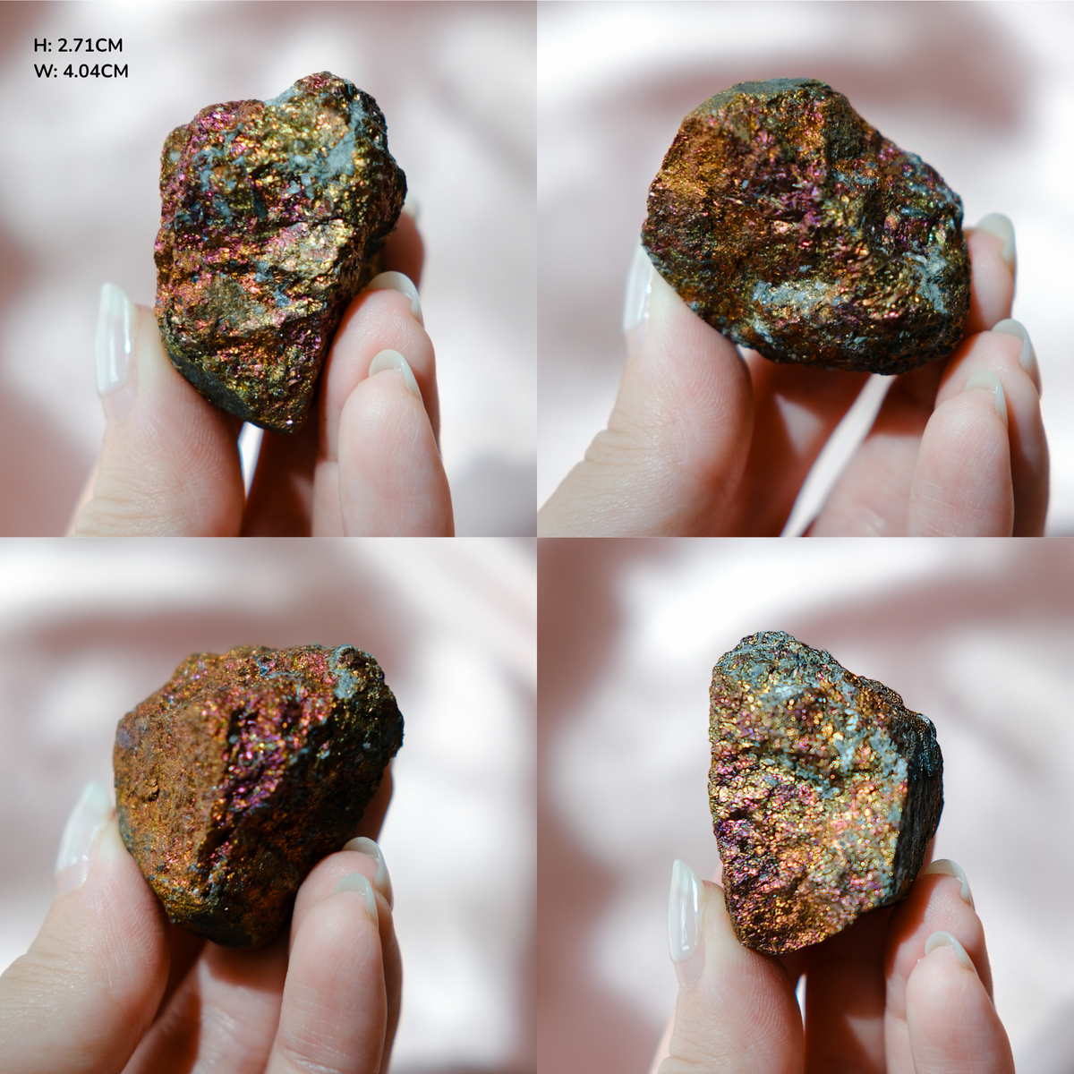 Chalcopyrite or Peacock's Ore Specimen