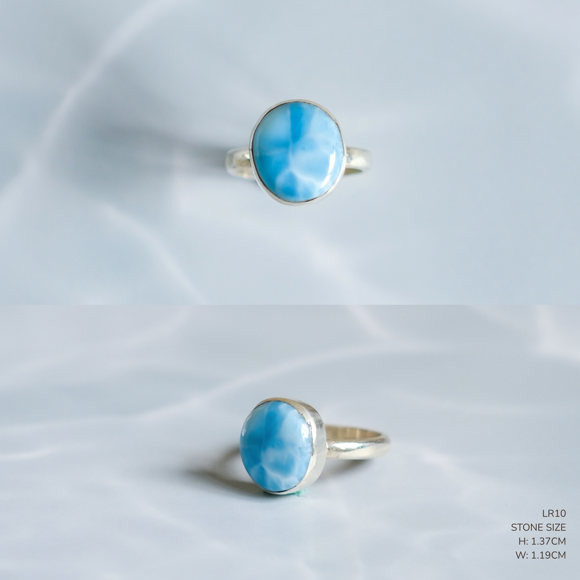 Larimar Rings