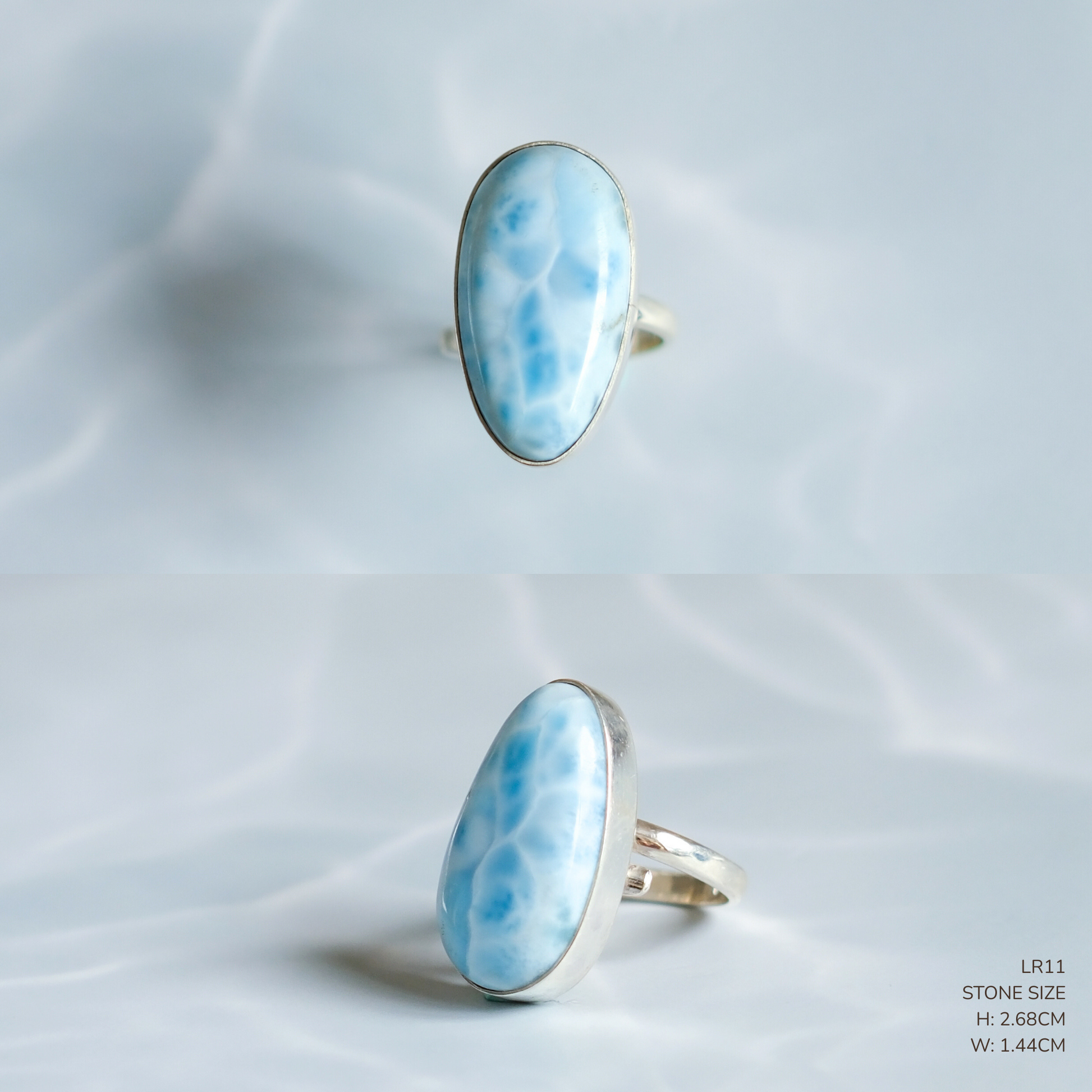 Larimar Rings
