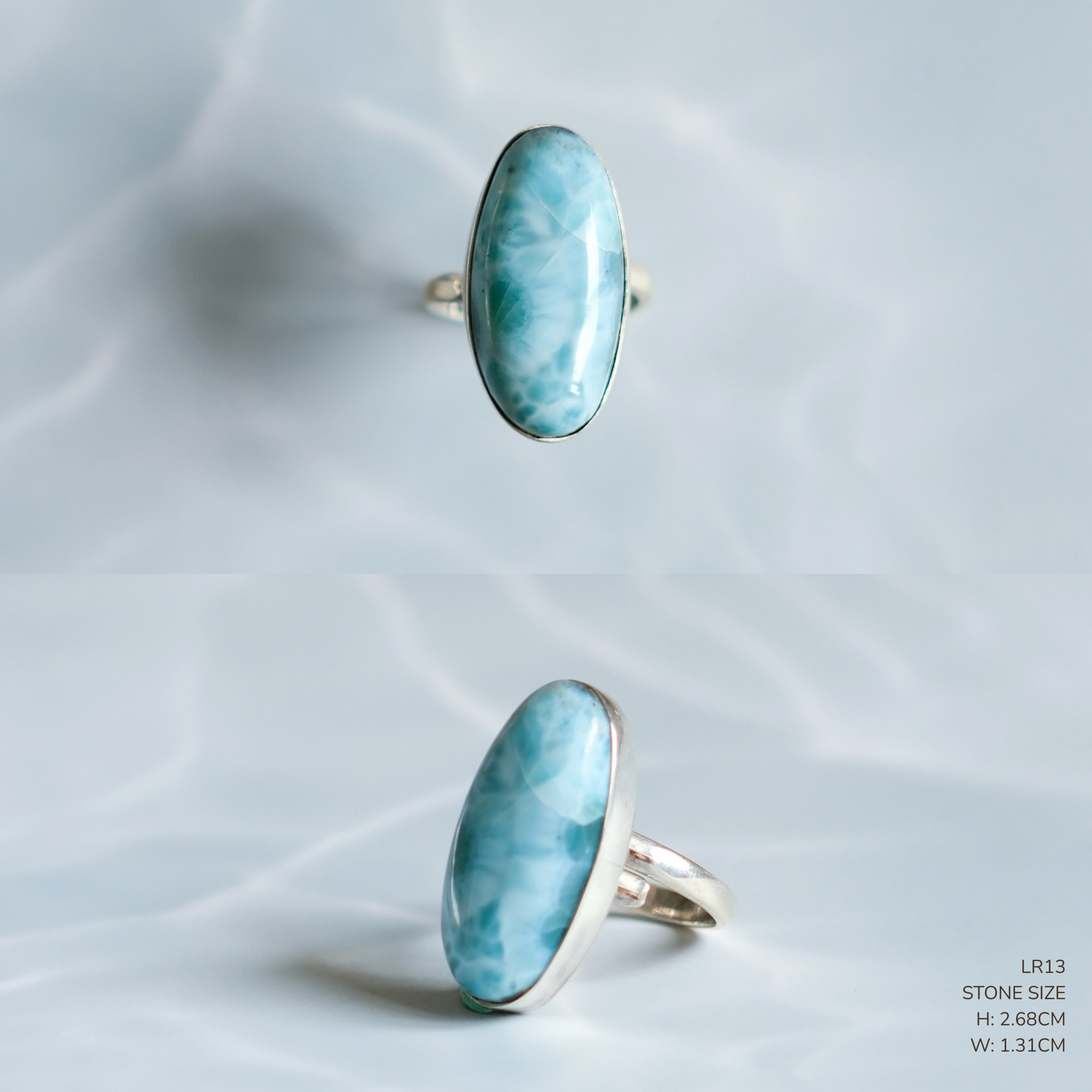 Larimar Rings