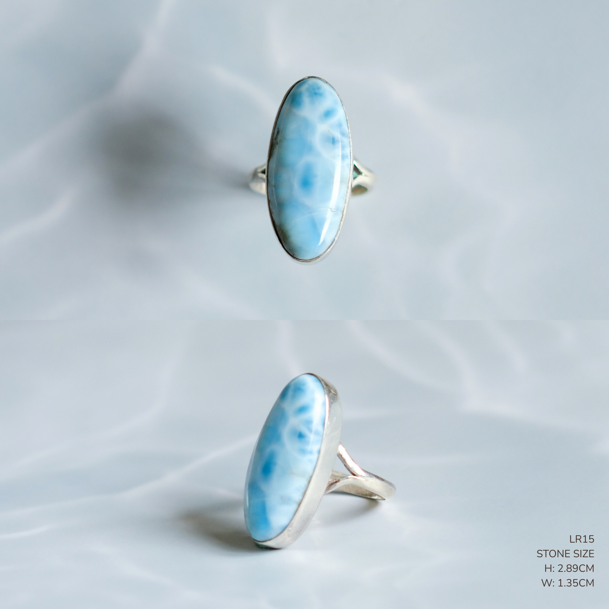 Larimar Rings