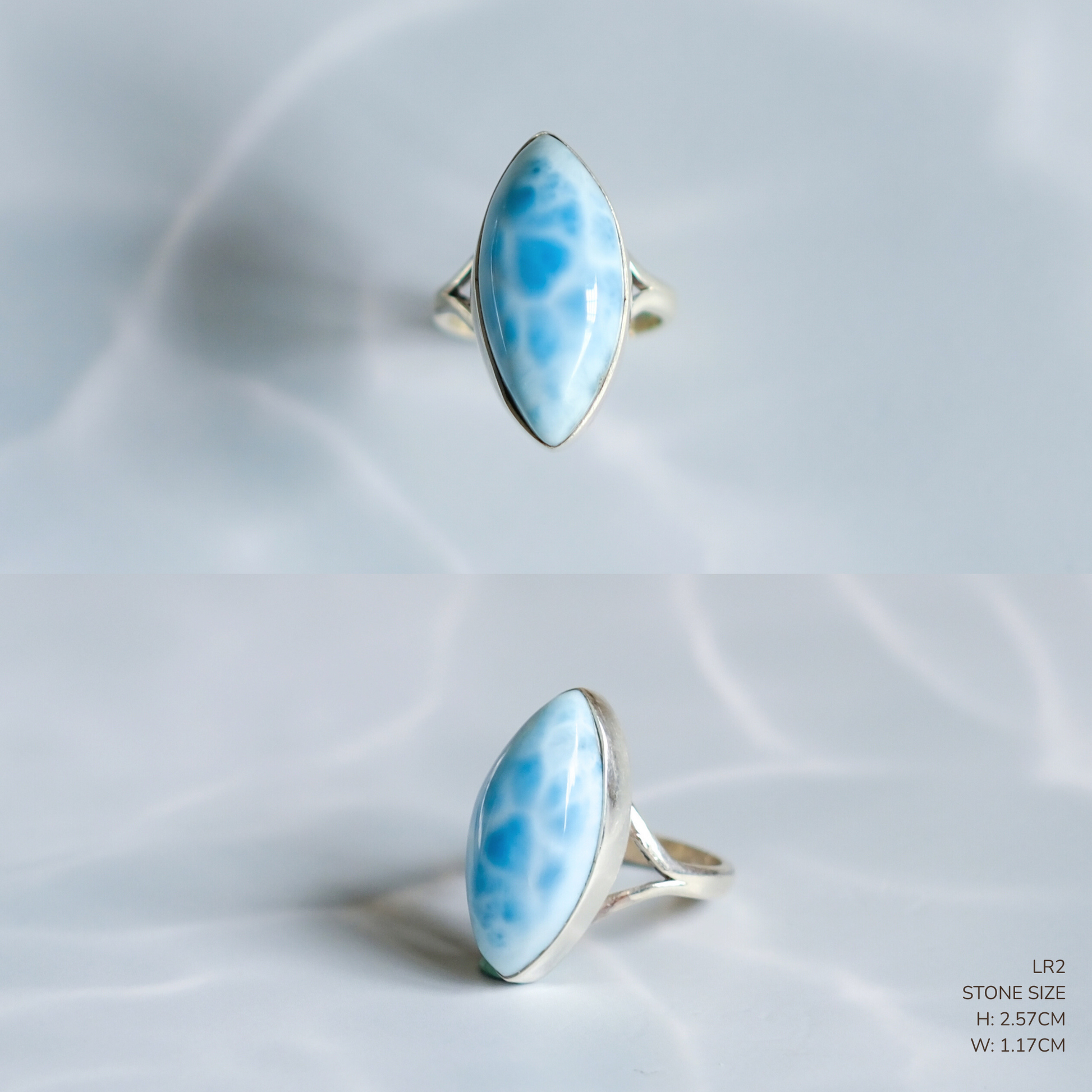 Larimar Rings