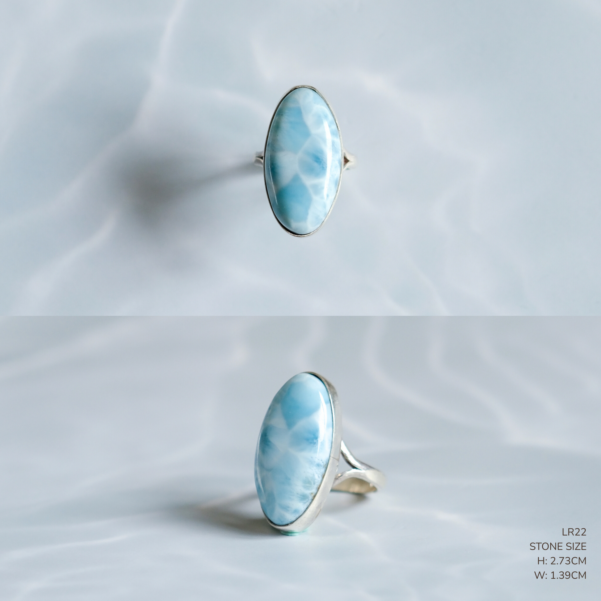 Larimar Rings
