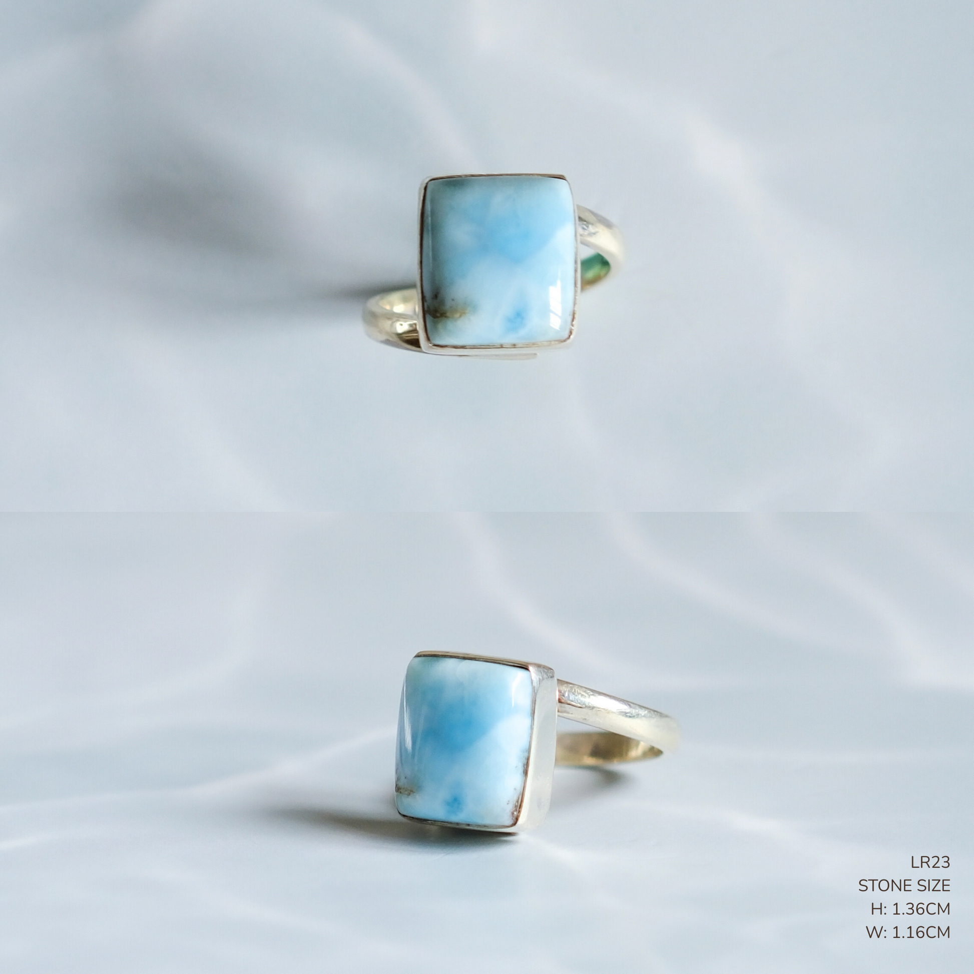 Larimar Rings