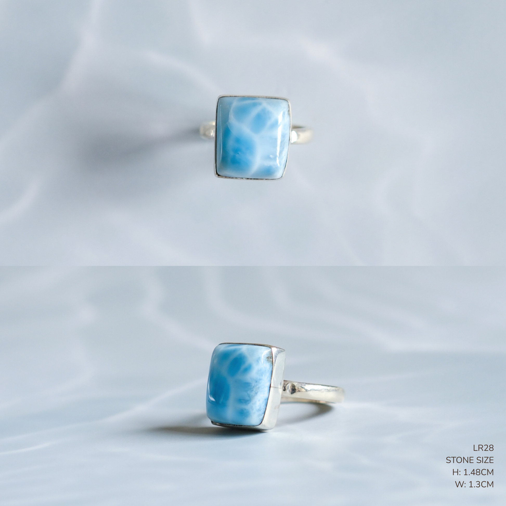 Larimar Rings