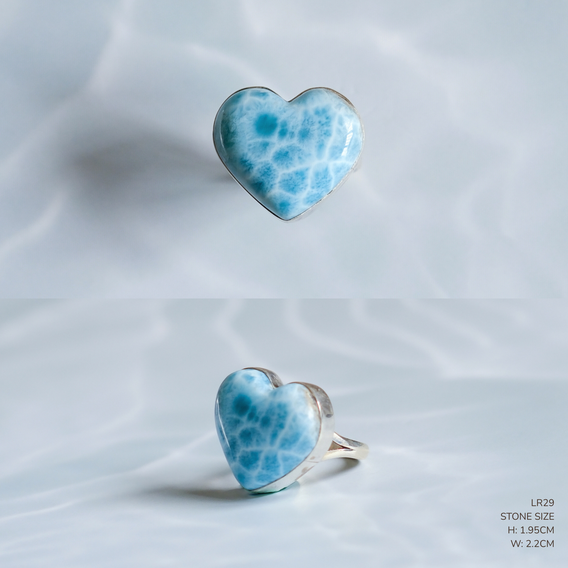 Larimar Rings