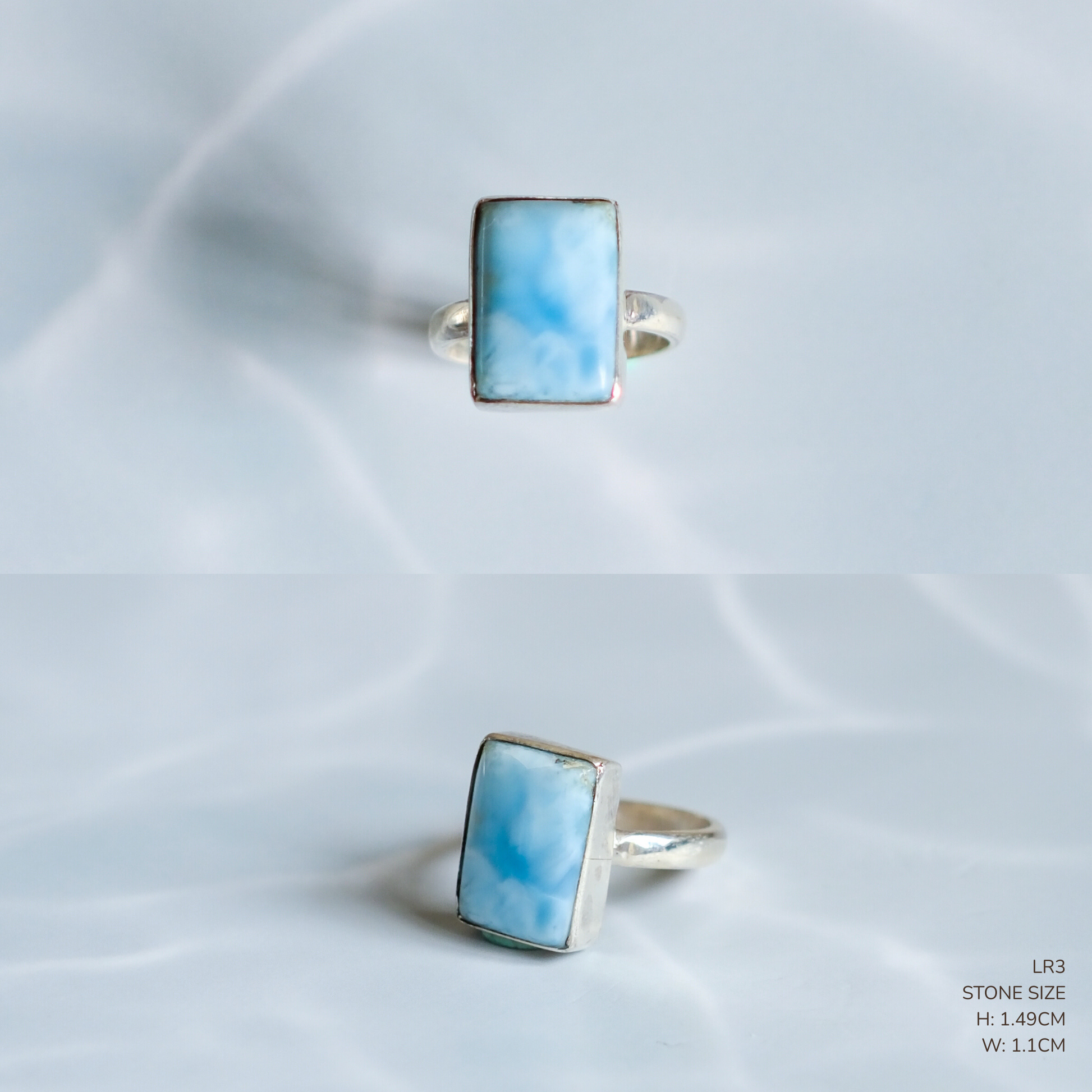 Larimar Rings