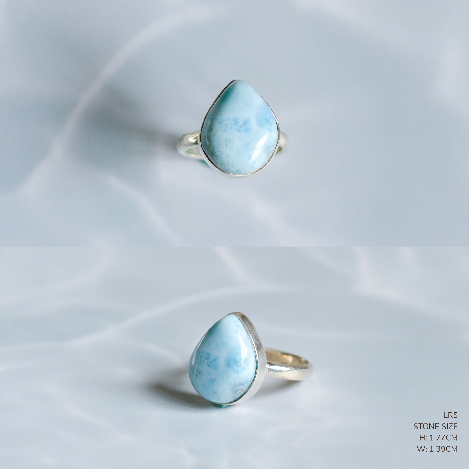 Larimar Rings