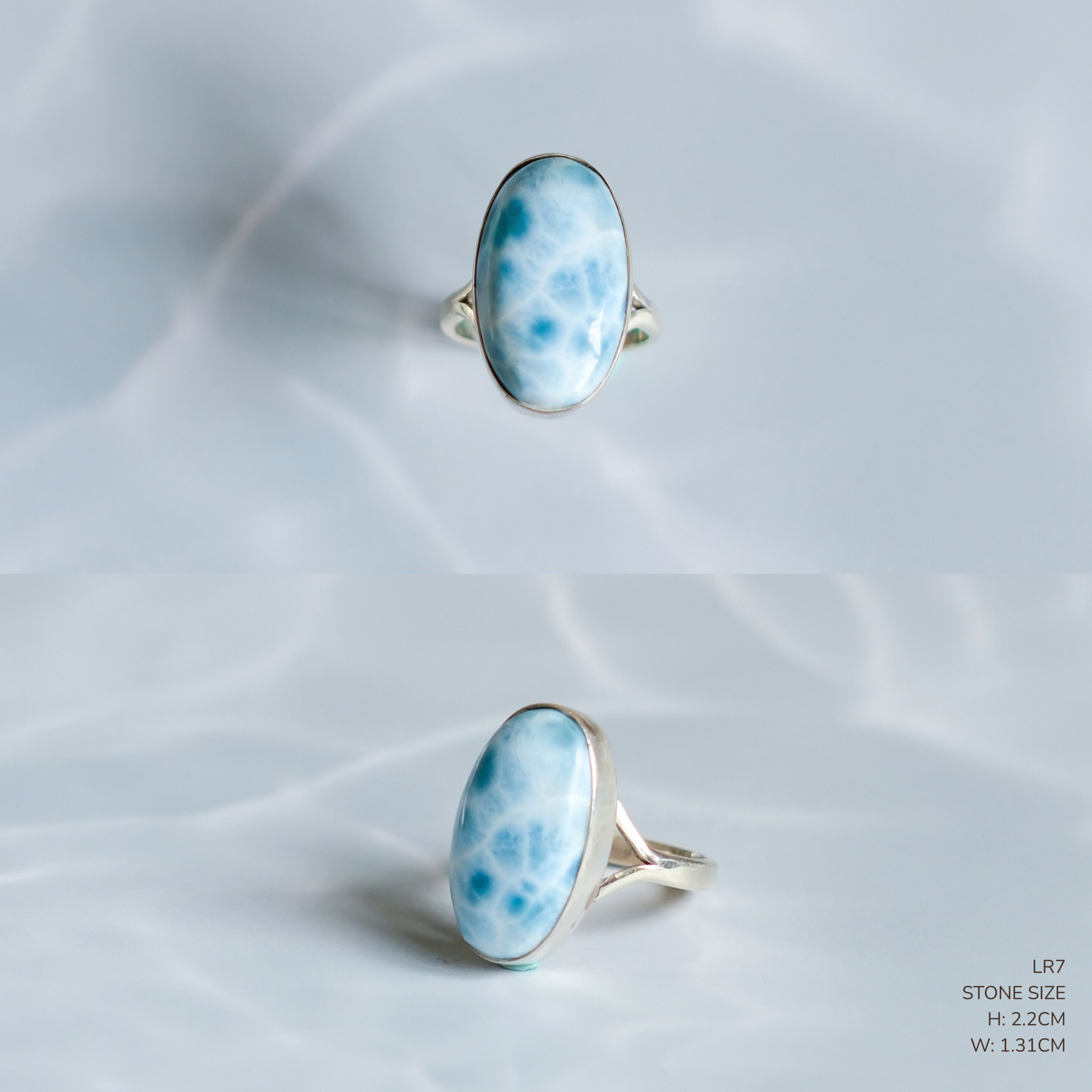 Larimar Rings