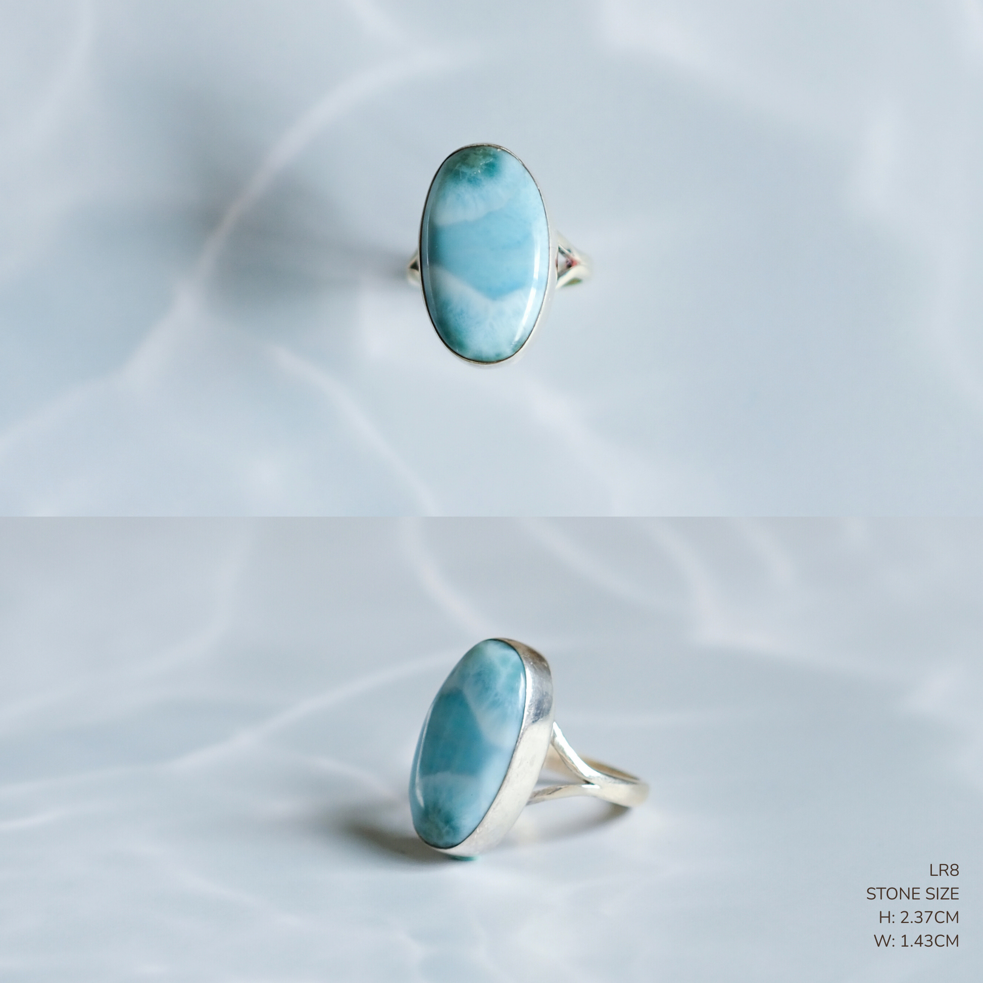 Larimar Rings