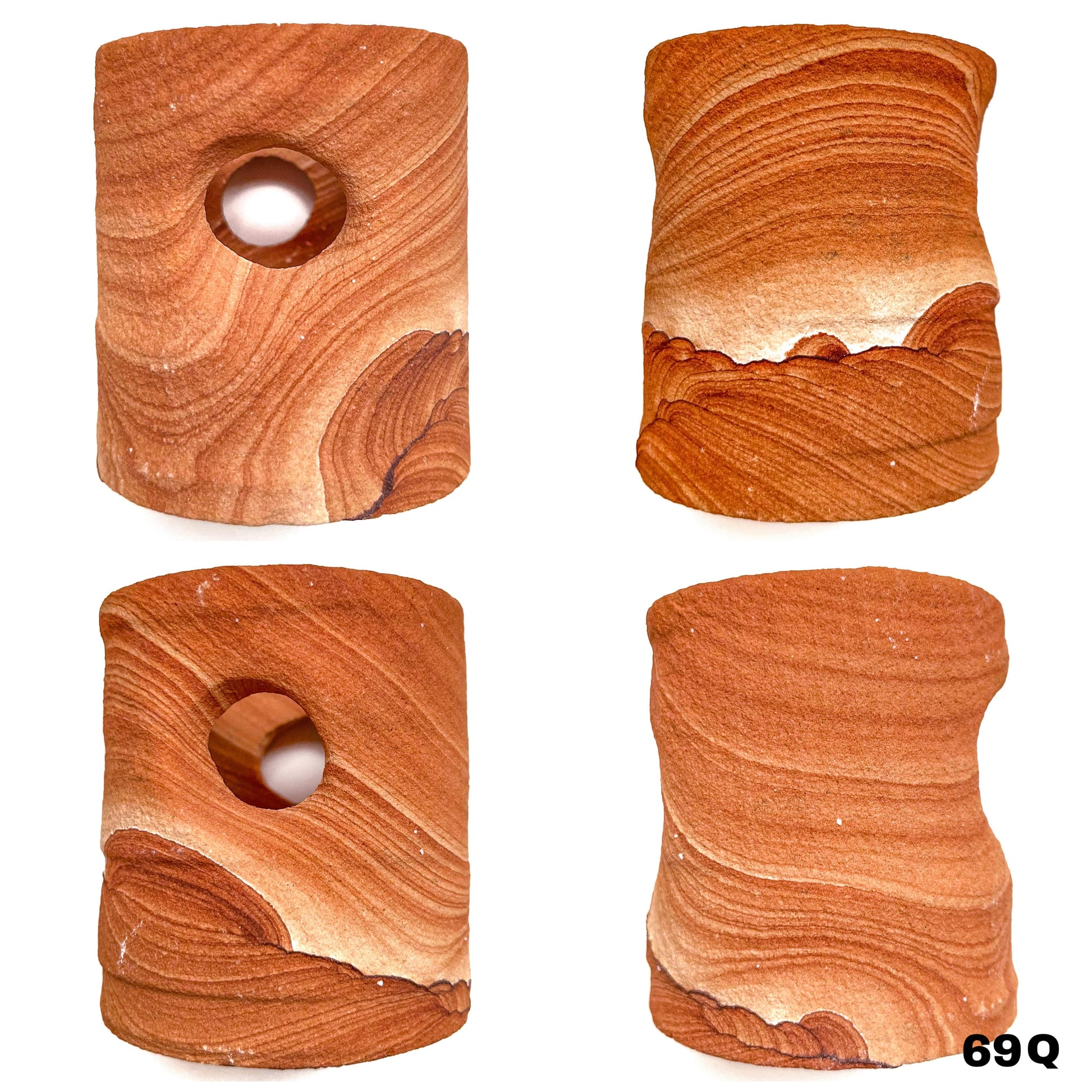 Sandstone Candle Holder