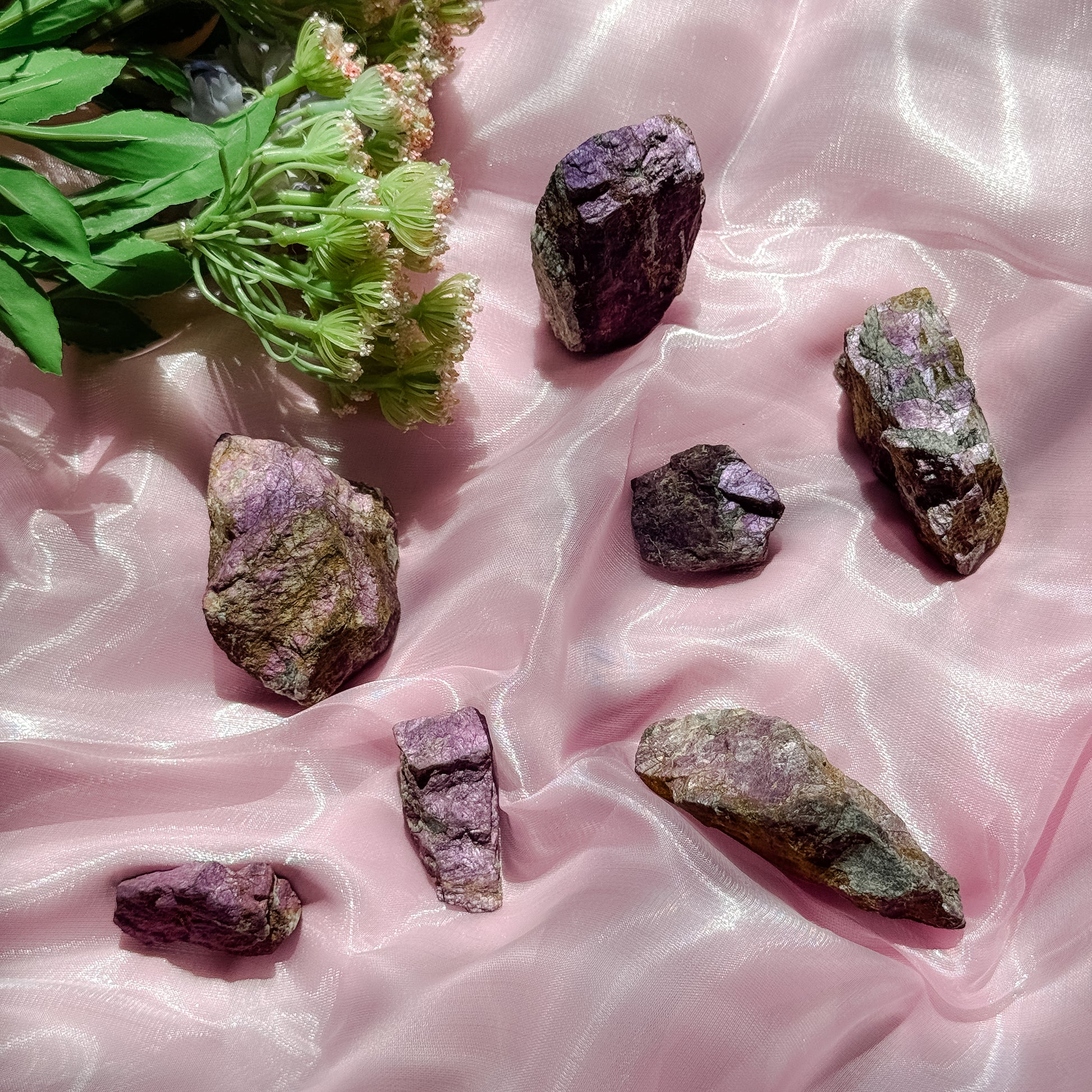 Purpurite Raw Specimens from Namibia