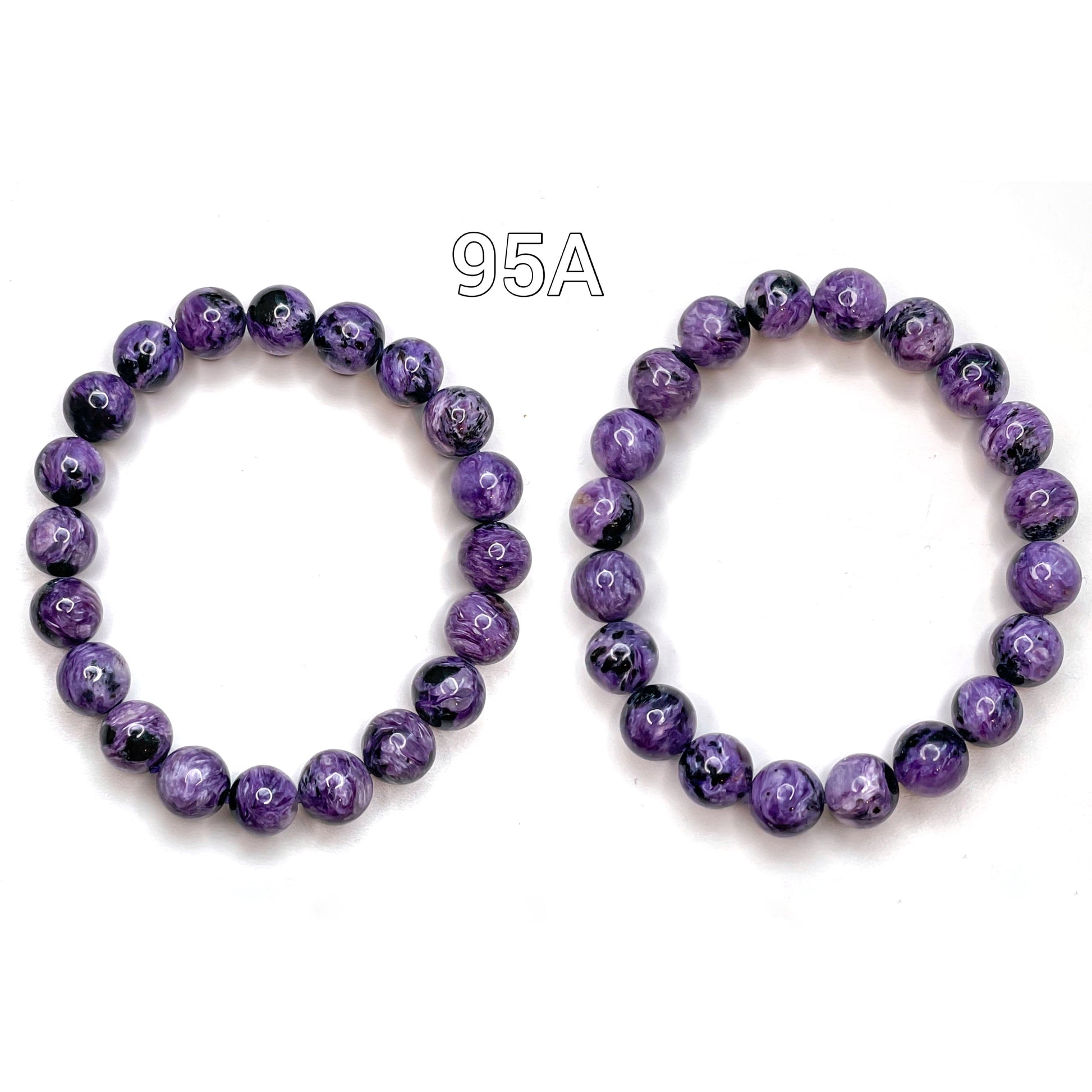 High Grade Charoite Bead Bracelet