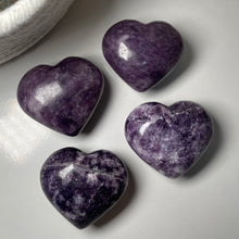 Load image into Gallery viewer, Lepidolite Heart and Palm
