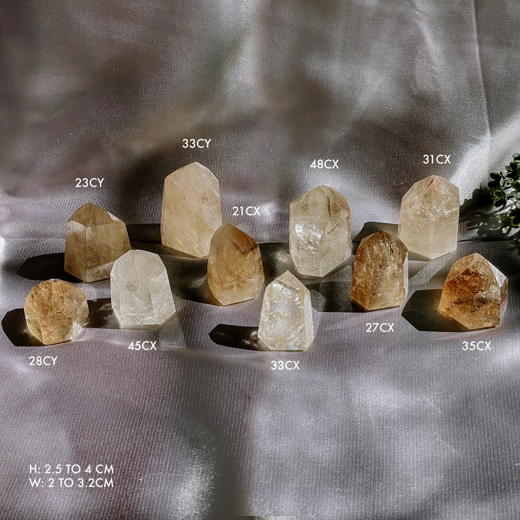 Gorgeous Citrine Towers