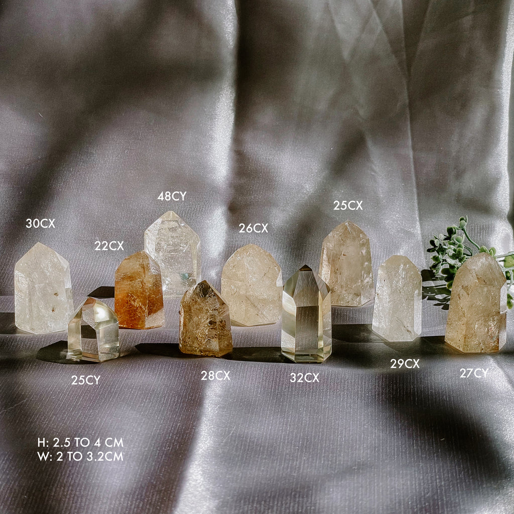 Gorgeous Citrine Towers