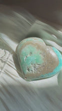 Load and play video in Gallery viewer, Blue Aragonite Hearts
