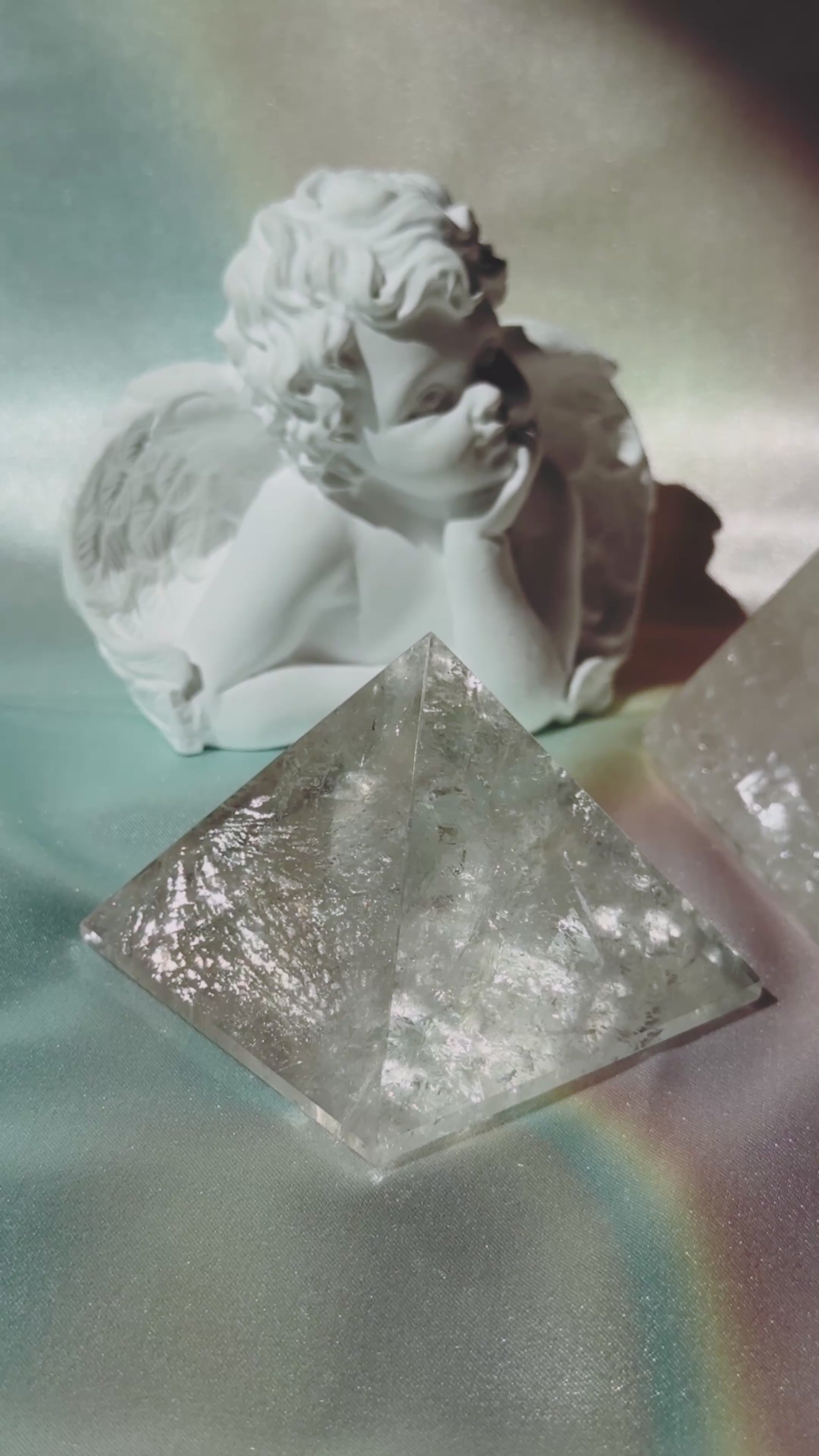 Clear Quartz Pyramid