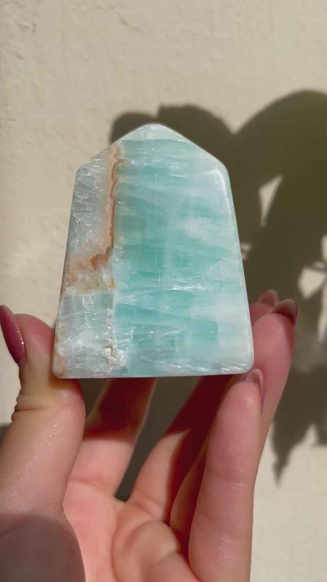 Caribbean Calcite Obelisk