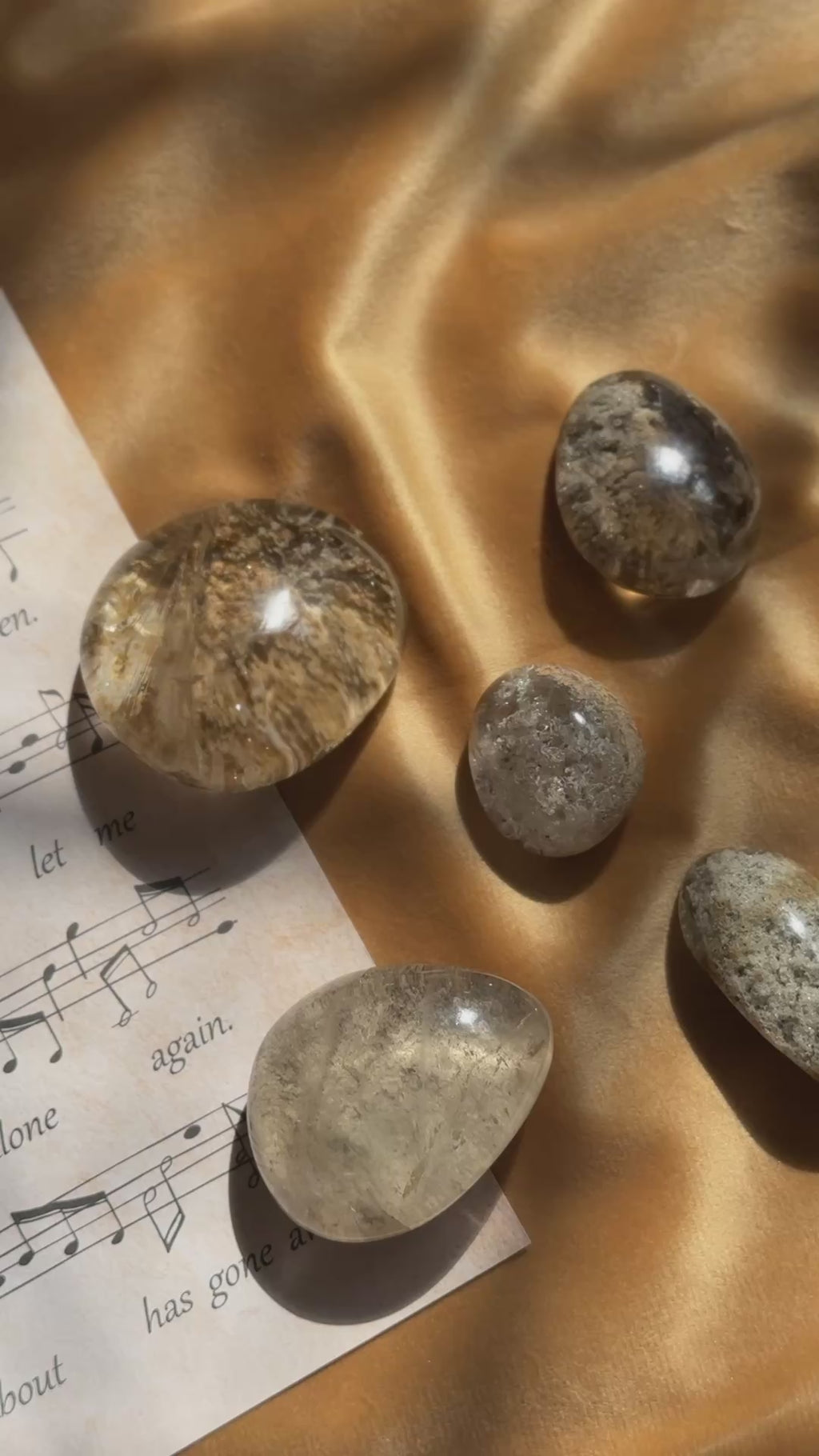 Lodolite Garden Quartz Lenses