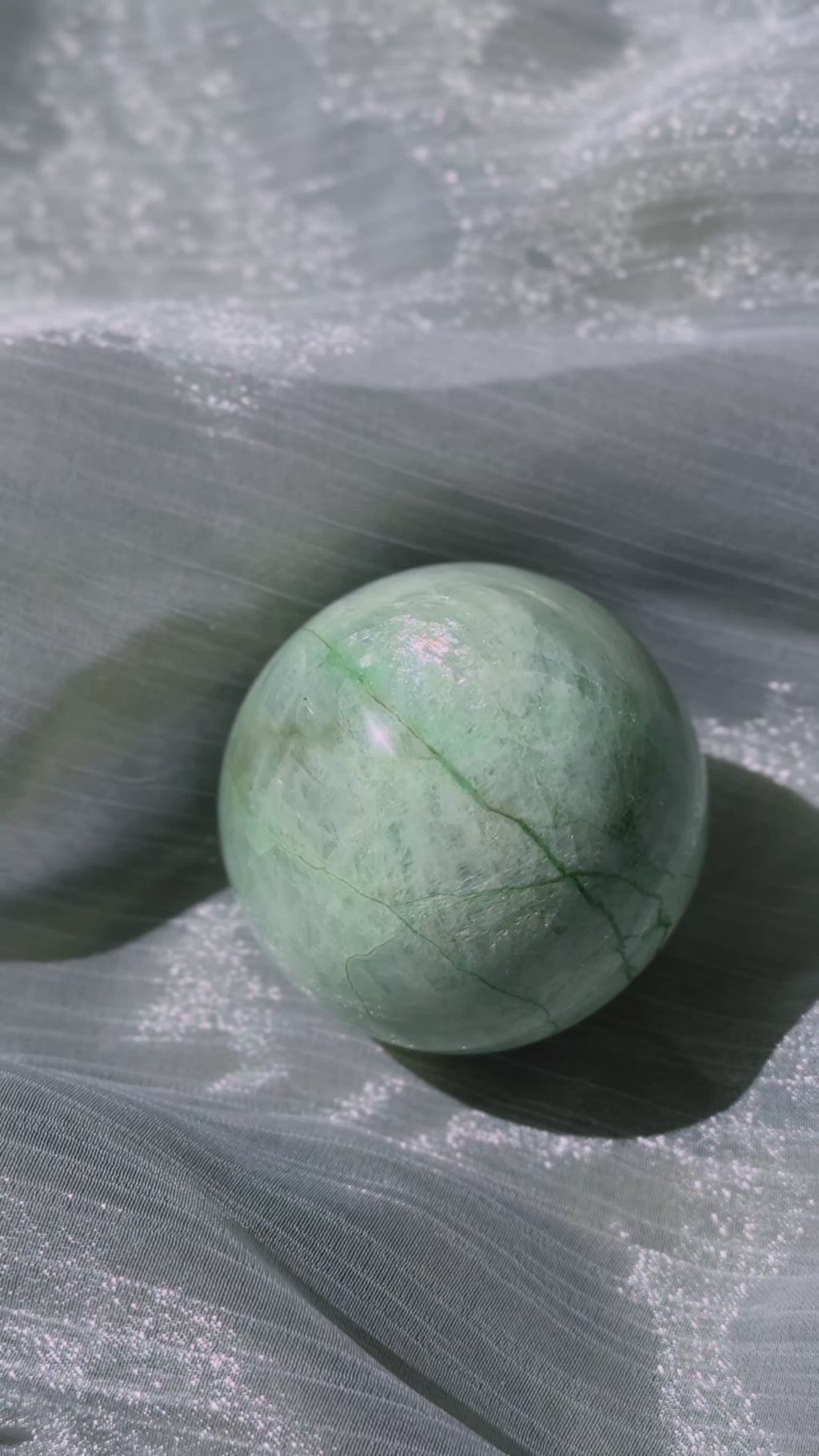Mystical Garnierite Sphere