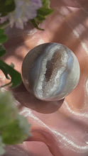 Load and play video in Gallery viewer, Huge Druzy Agate sphere
