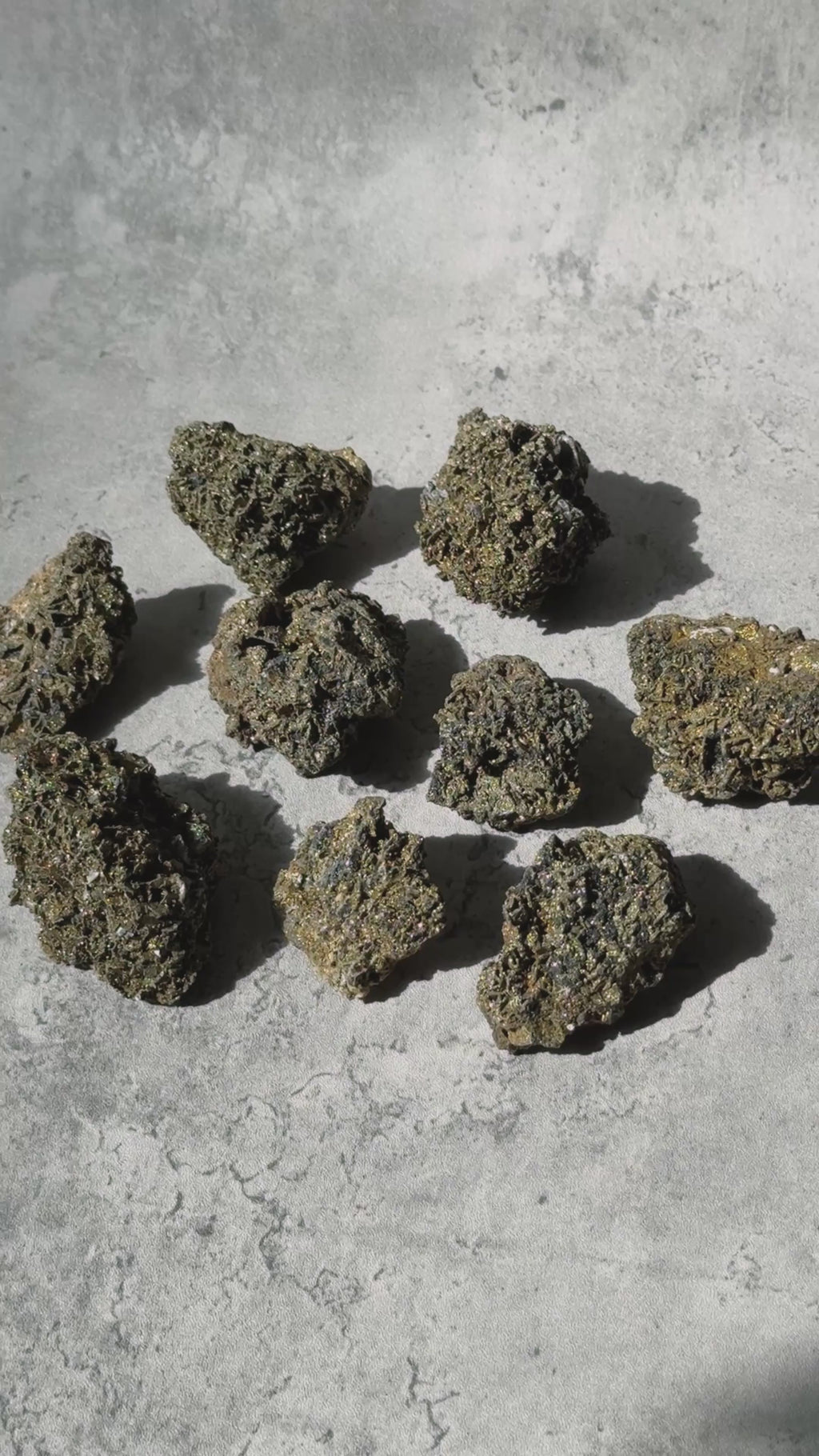 Pseudo Pyrite Clusters