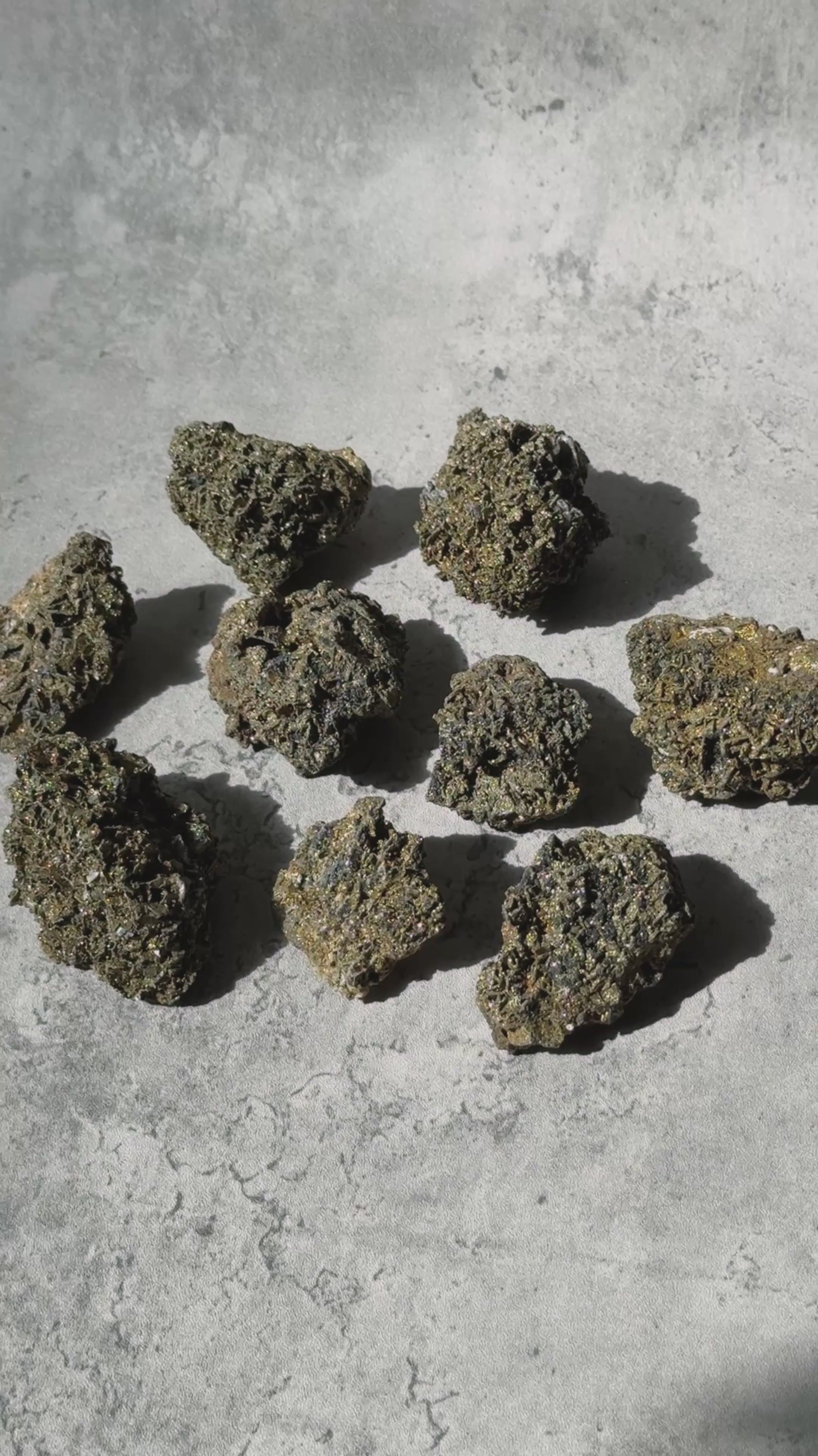 Pseudo Pyrite Clusters