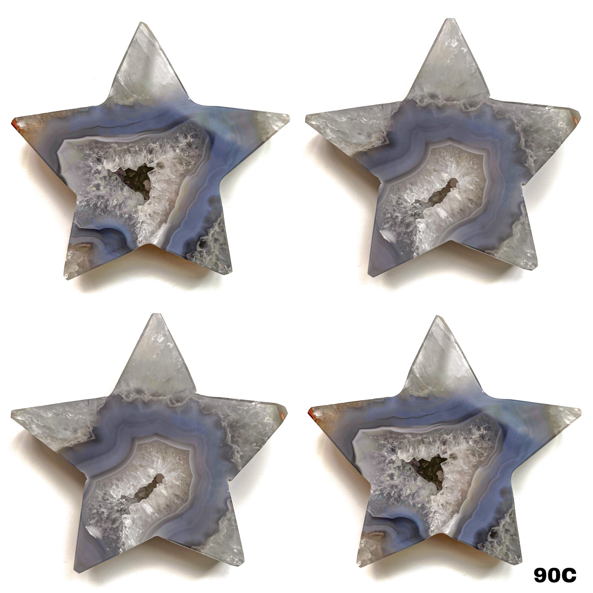 Sparkly Druzy Agate Star