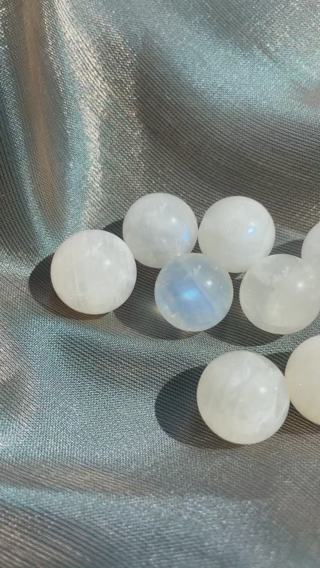 Mini Moonstone Spheres
