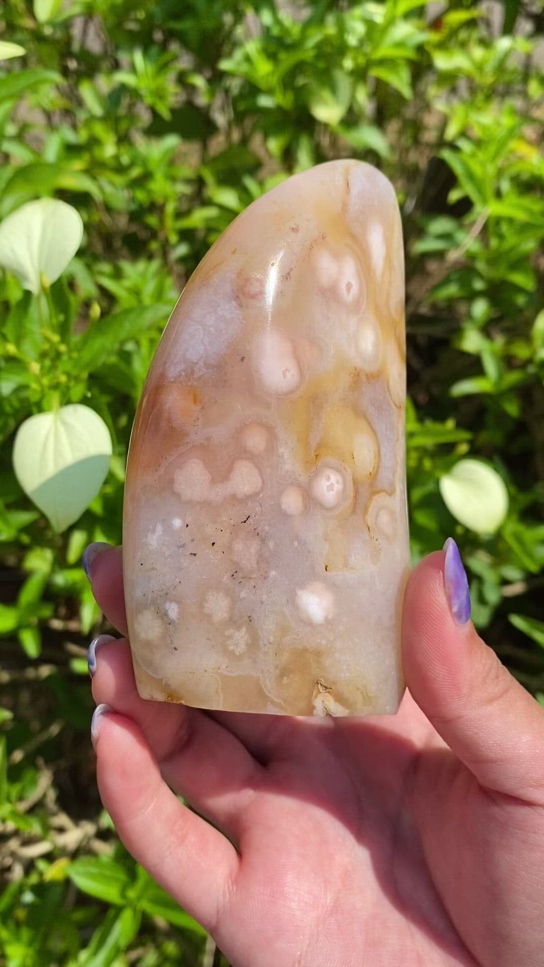 Flower Agate Freeform