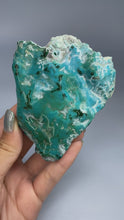 Load and play video in Gallery viewer, Semi-Polished Chrysocolla on Matrix C
