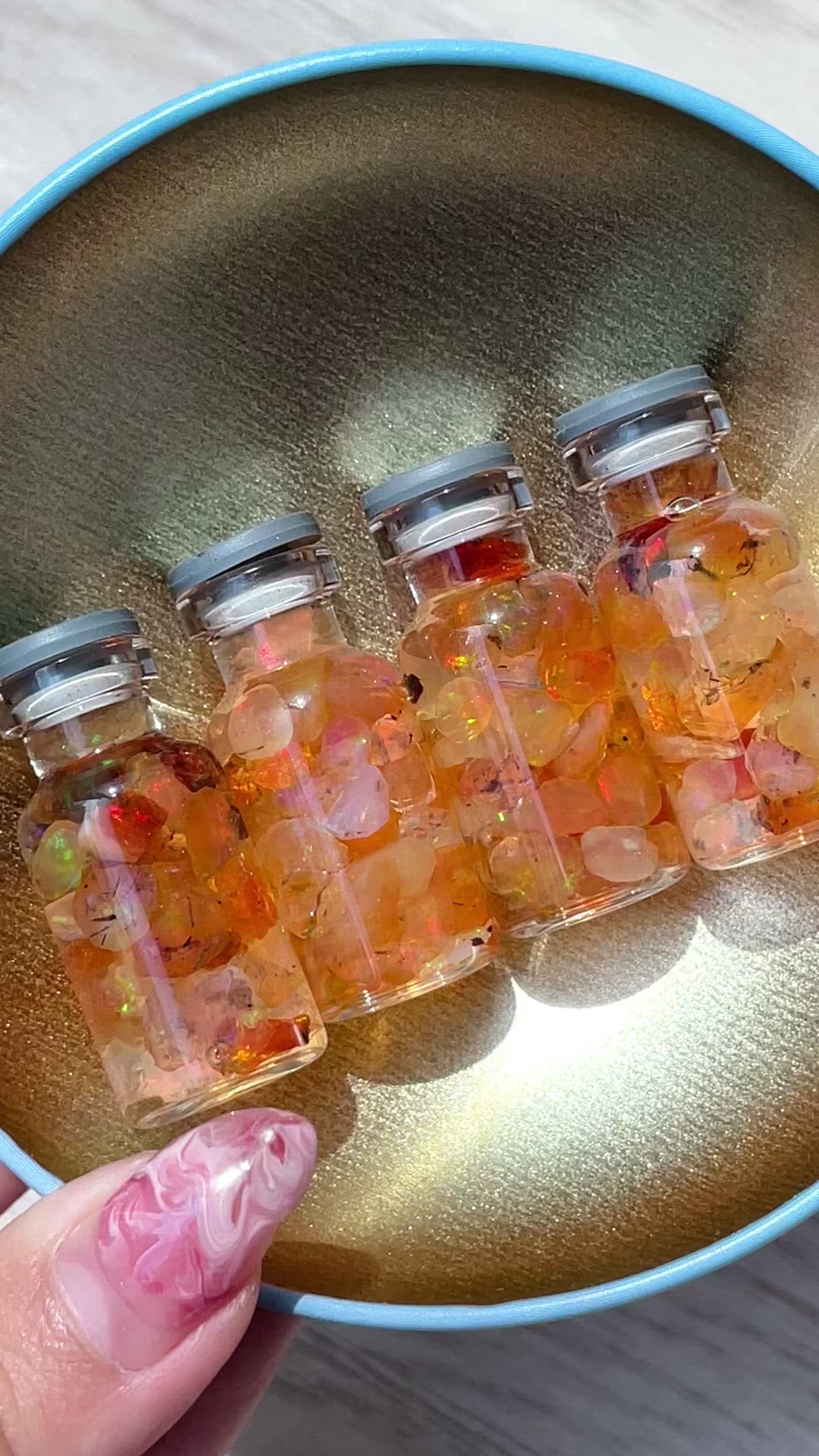 High Grade Jalisco Fire Opal in Vails