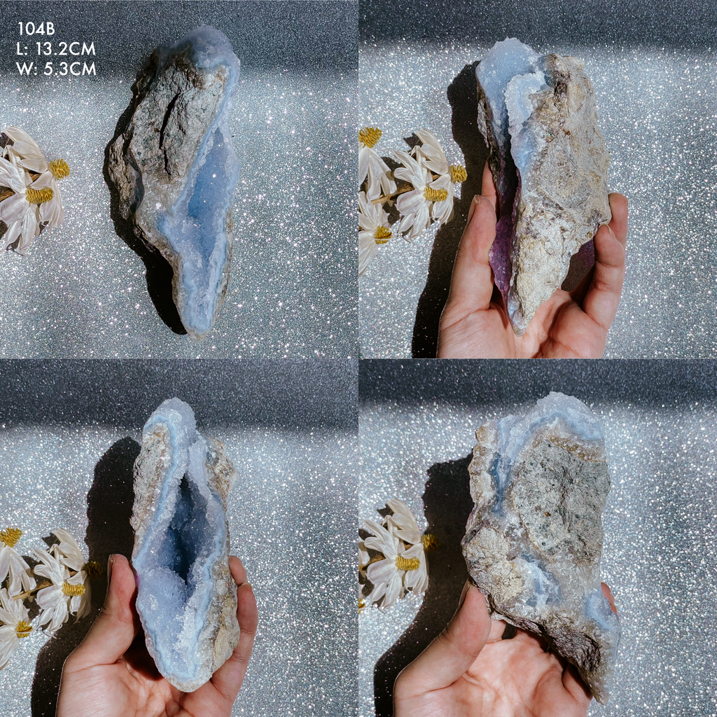 Blue Lace Agate Geodes