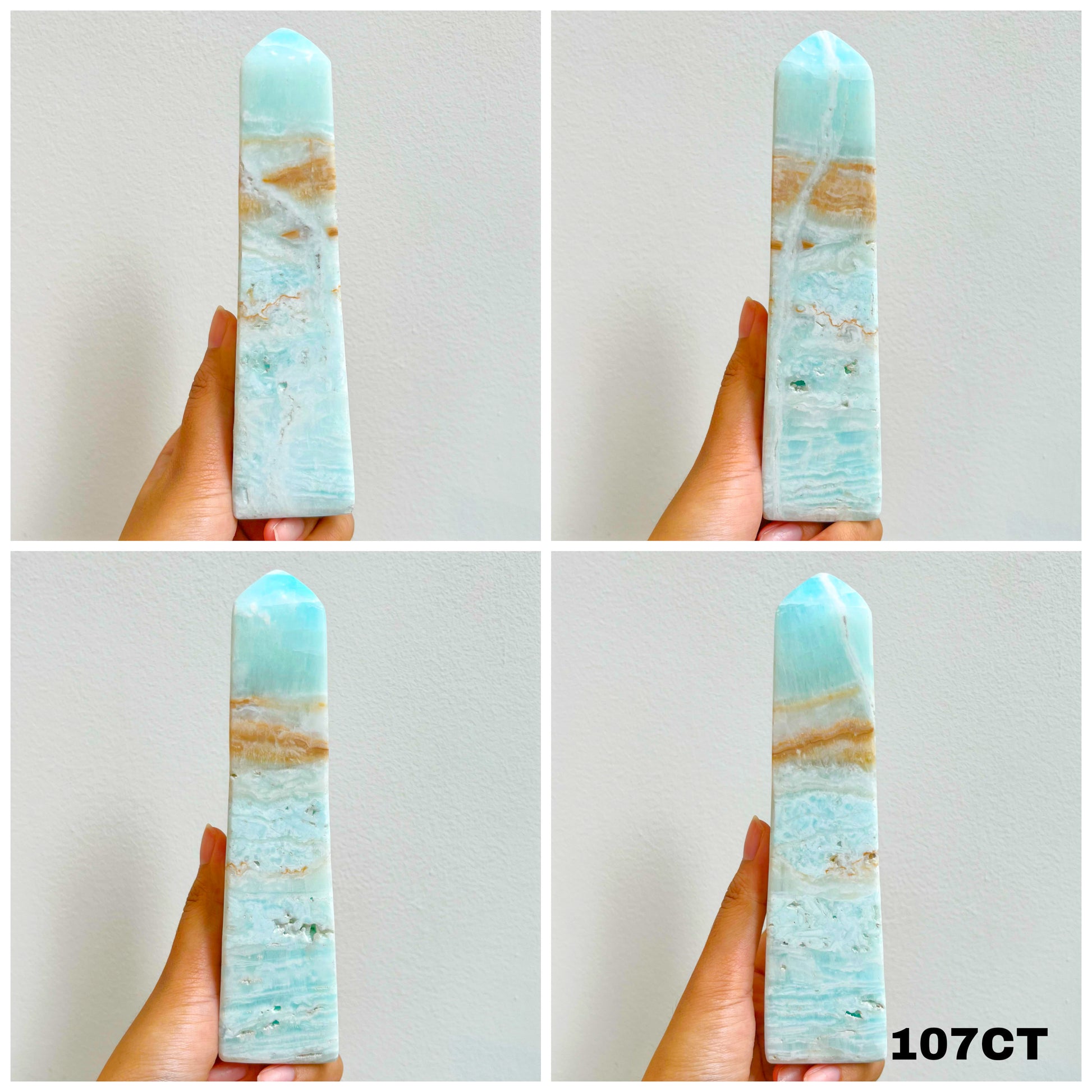 Caribbean Calcite Obelisk