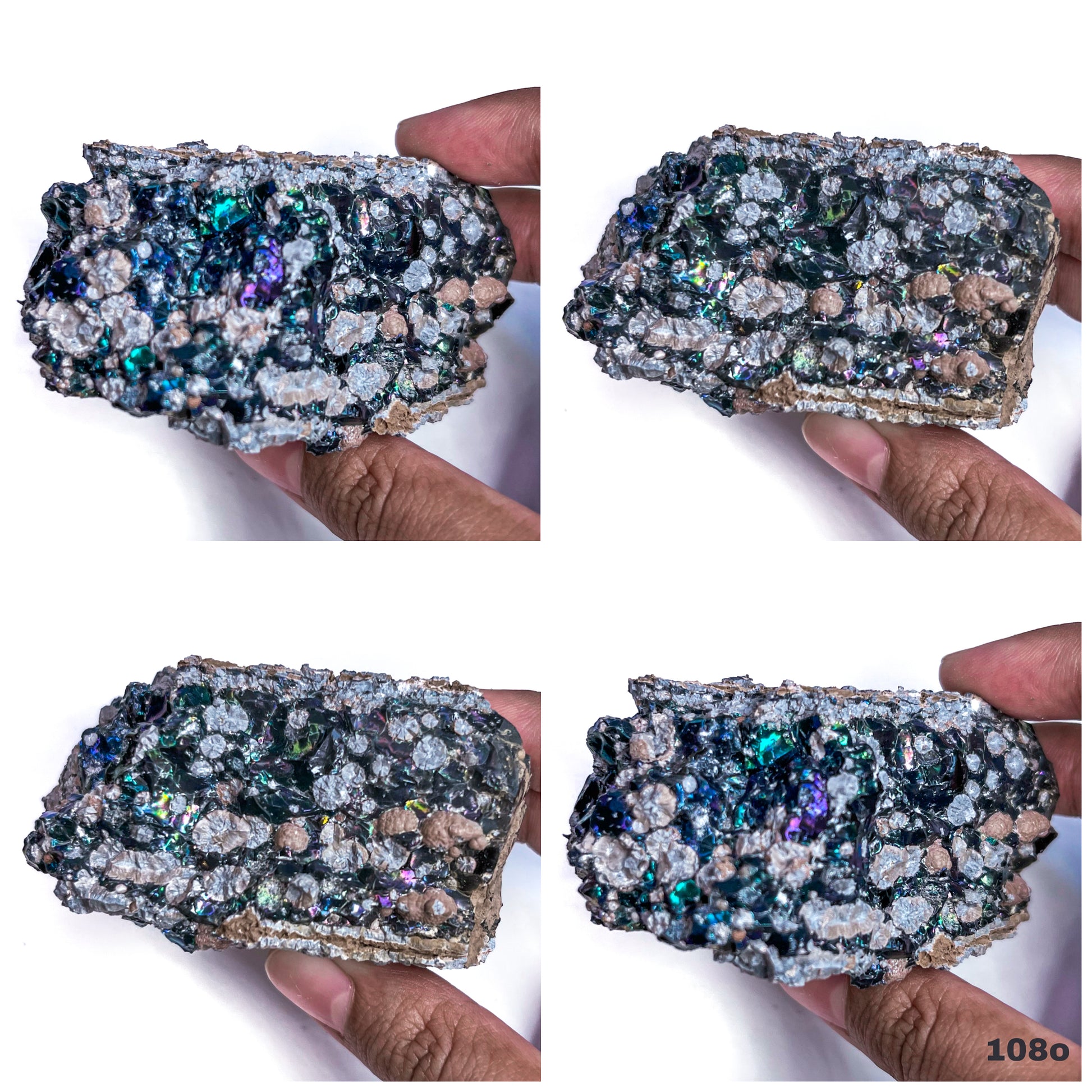 Iridescent Rainbow Obsidian
