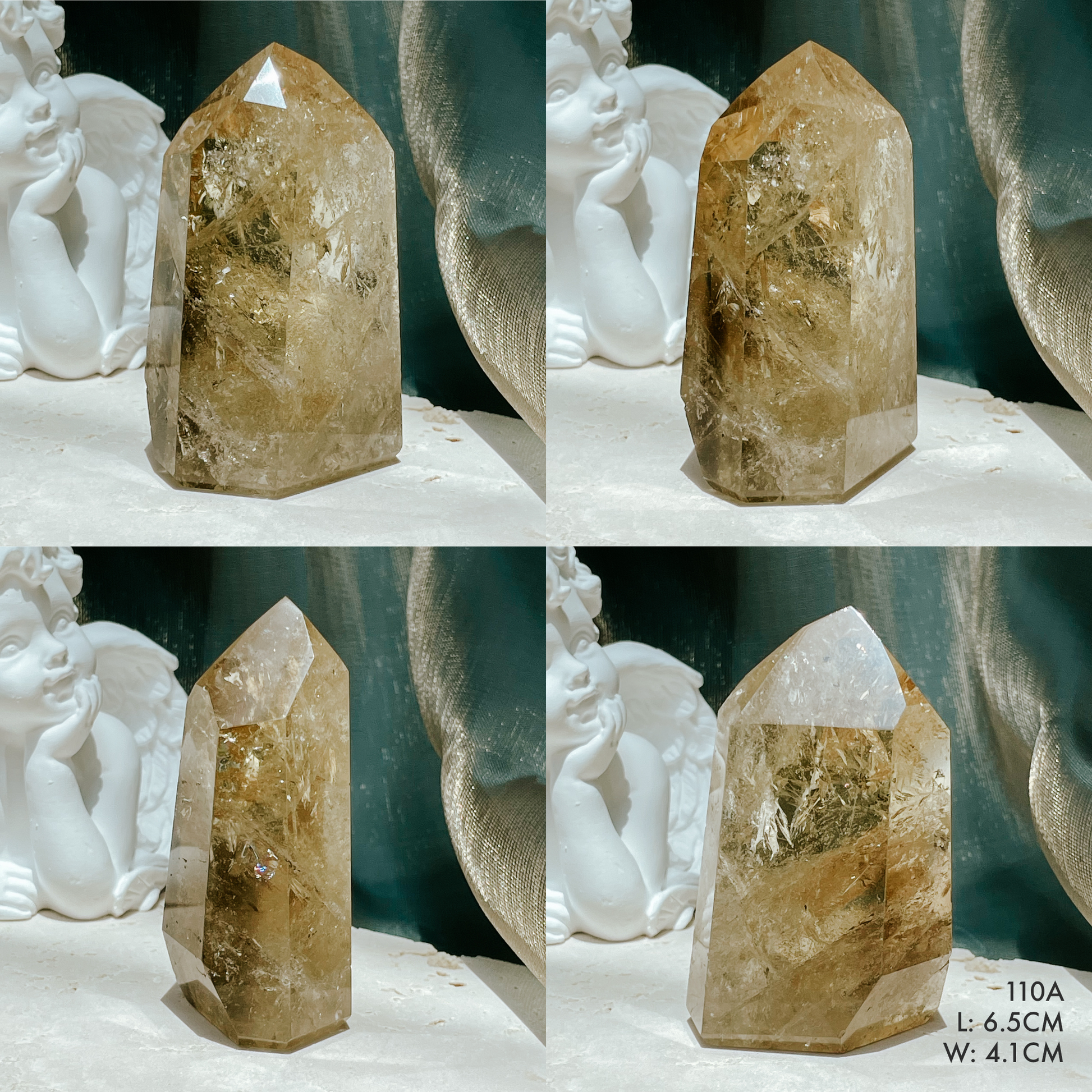 Citrine Towers from Brazil