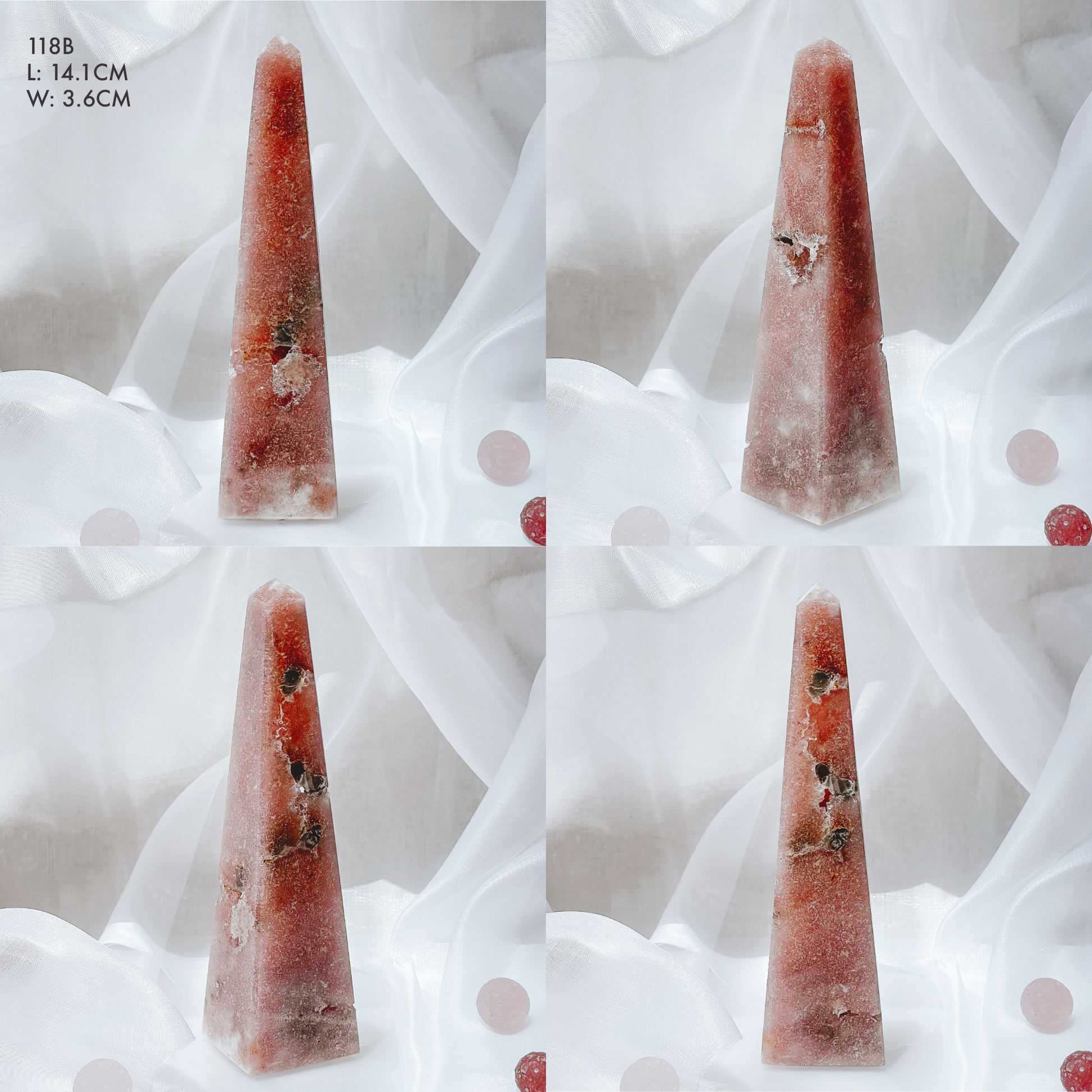 Pink Amethyst Obelisk