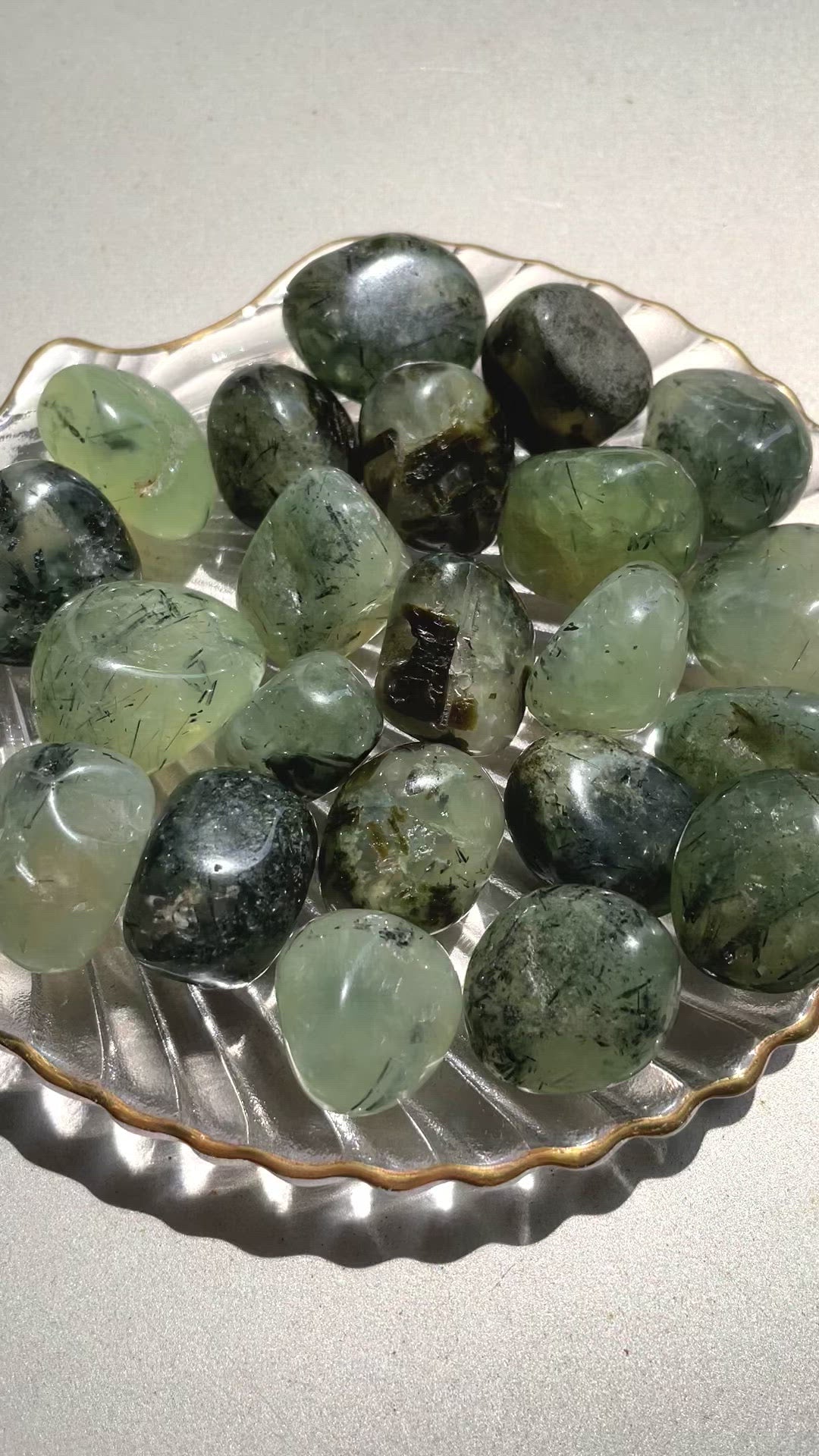 Prehnite Tumbles