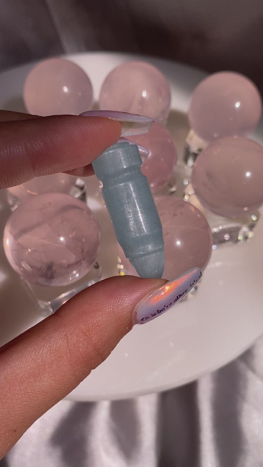 Flashy Aquamarine Bullet (B)