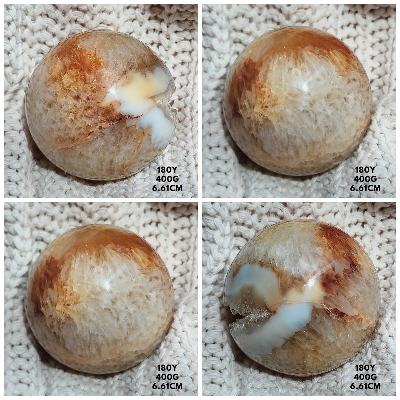 Pink Amethyst Spheres