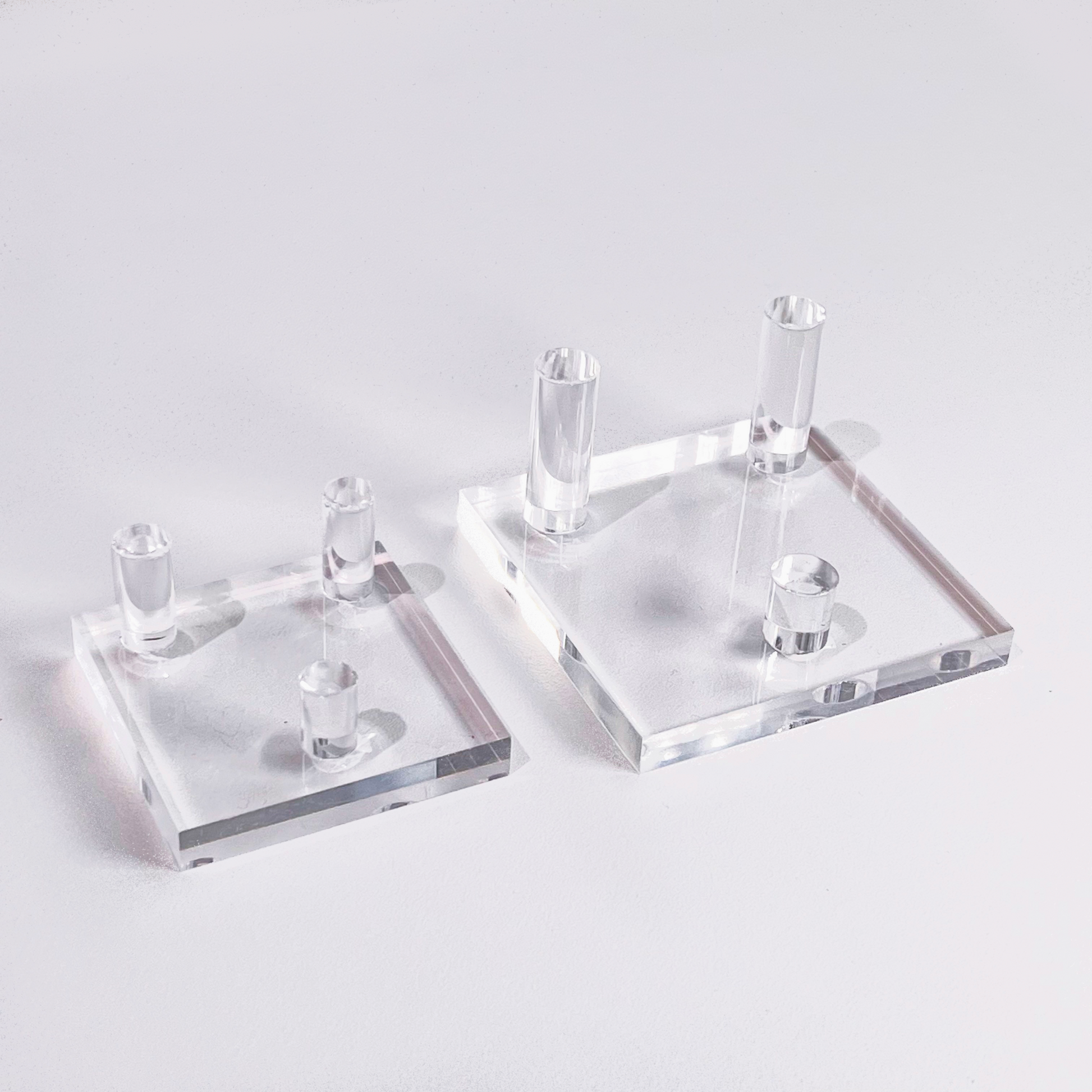 3 Legged Glass Stands