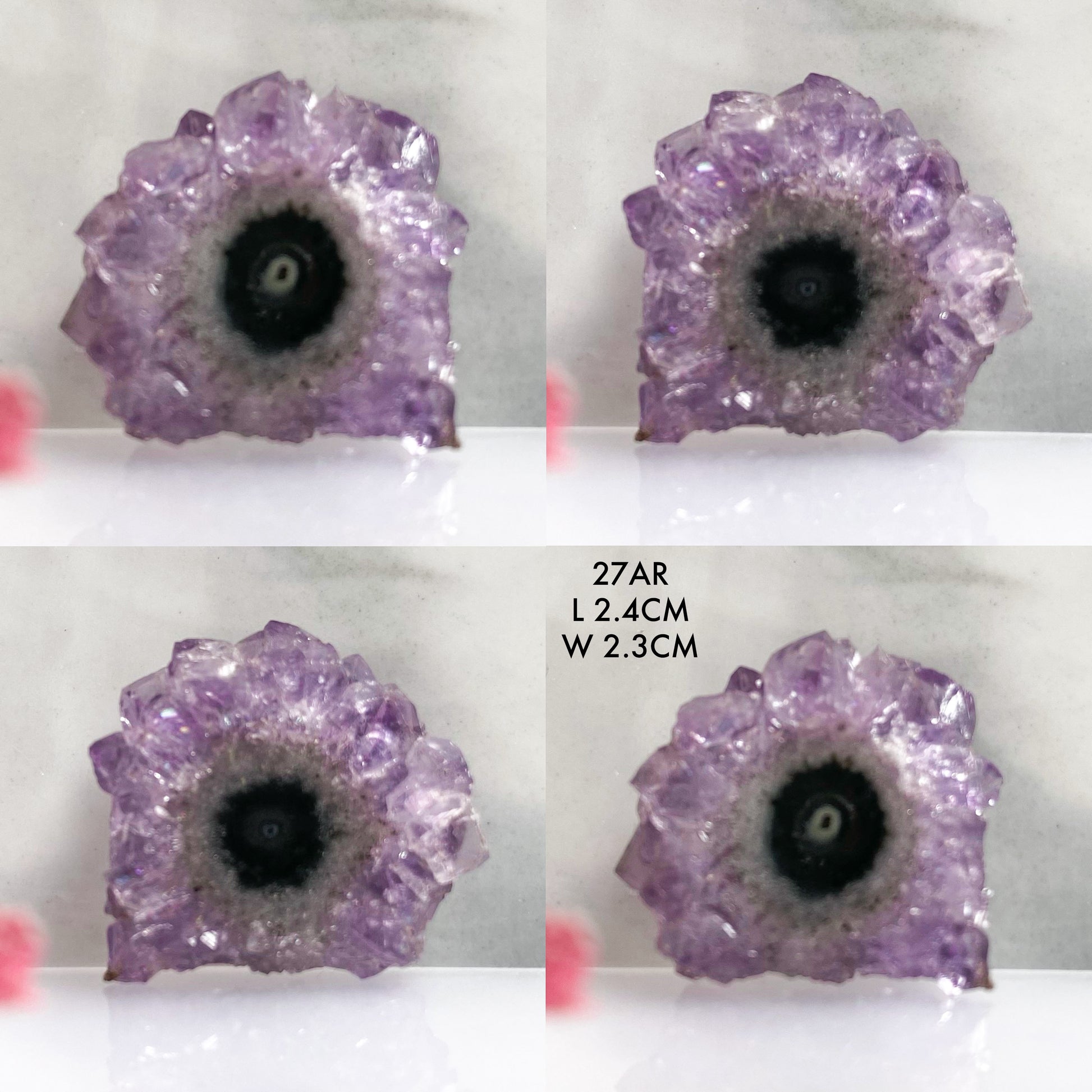 Amethyst Stalactite Slices