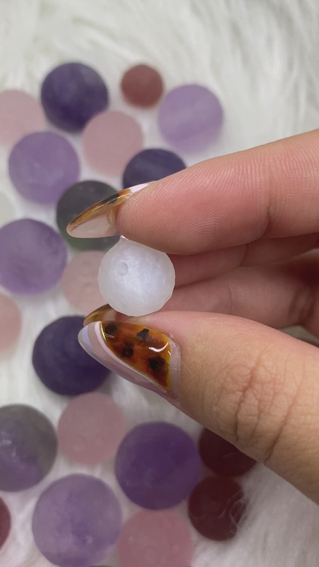Raw Crystal Mini Moon Carving