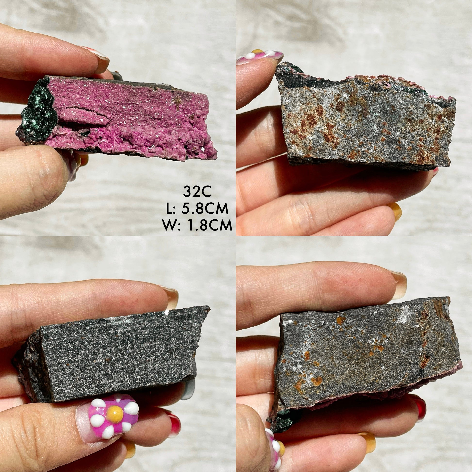 Druzy Cobaltoan Calcite