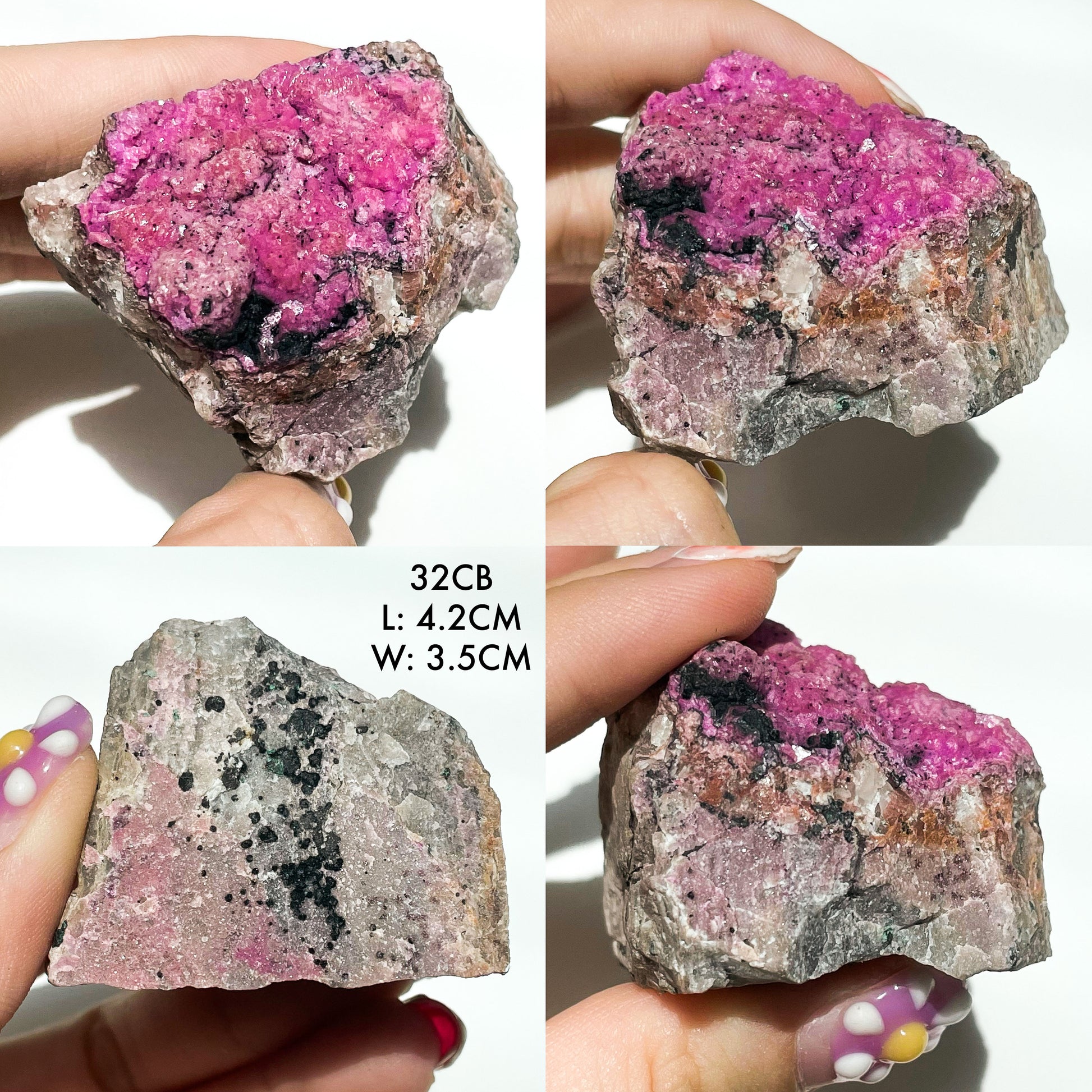 Druzy Cobaltoan Calcite