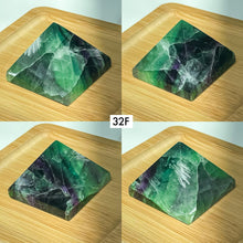 Load image into Gallery viewer, Fluorite Pyramids for Decision-making
