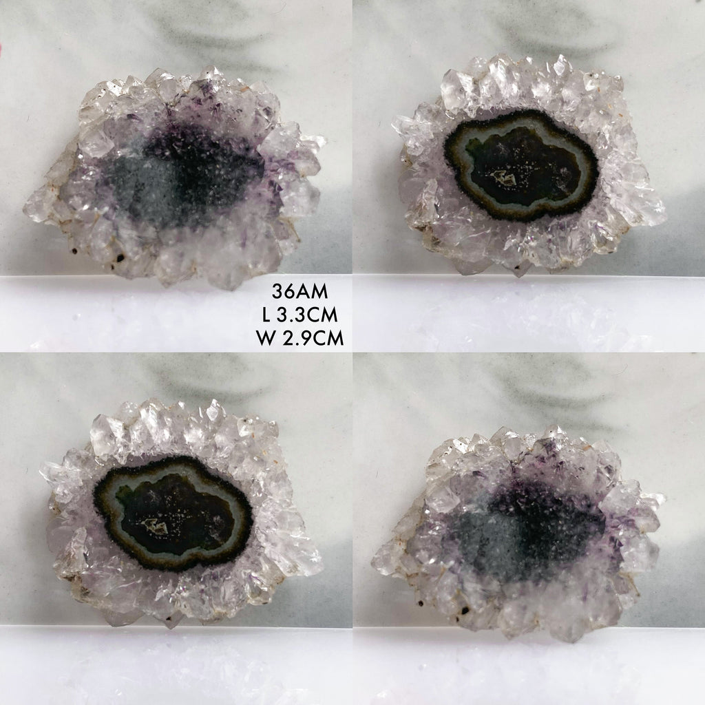 Amethyst Stalactite Slices