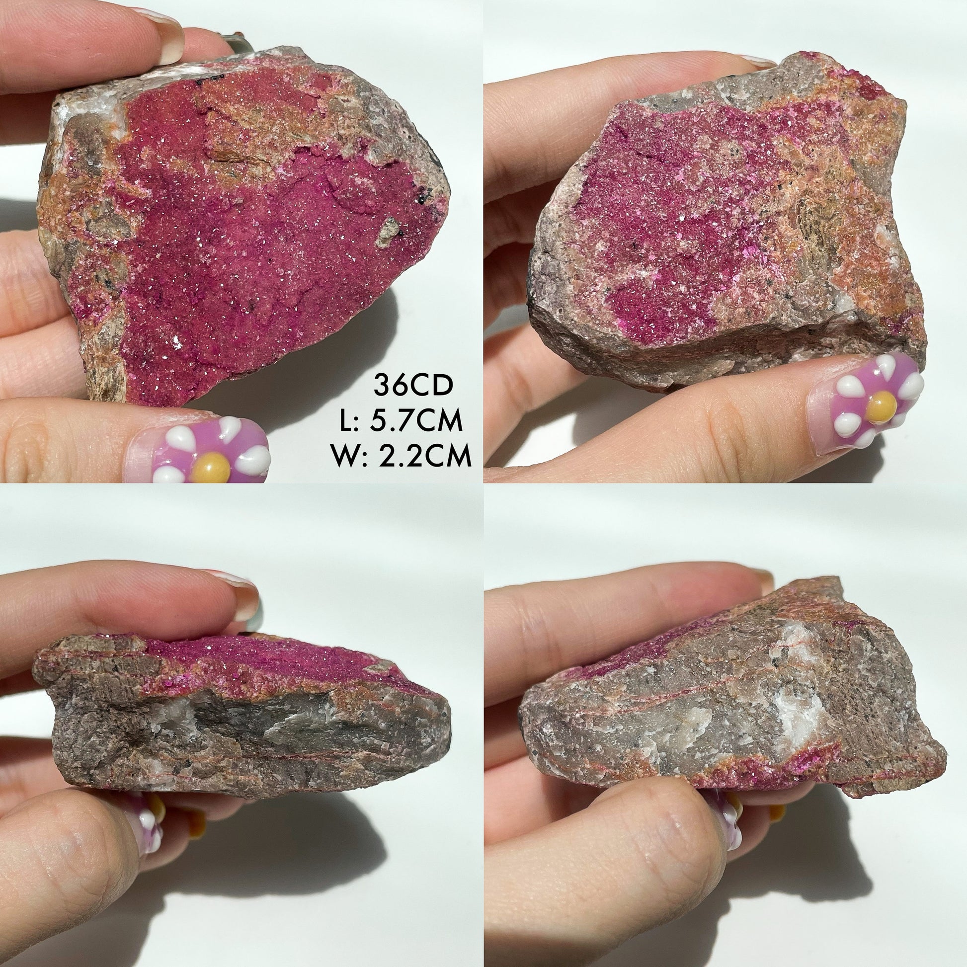 Druzy Cobaltoan Calcite